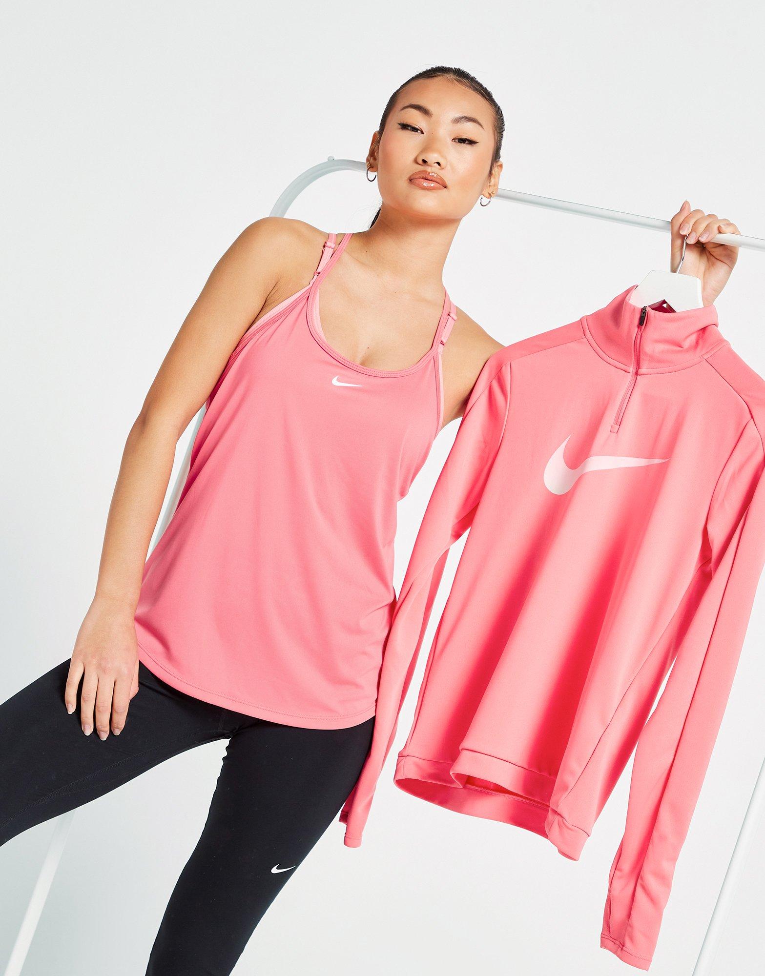 Pink nike store tank top