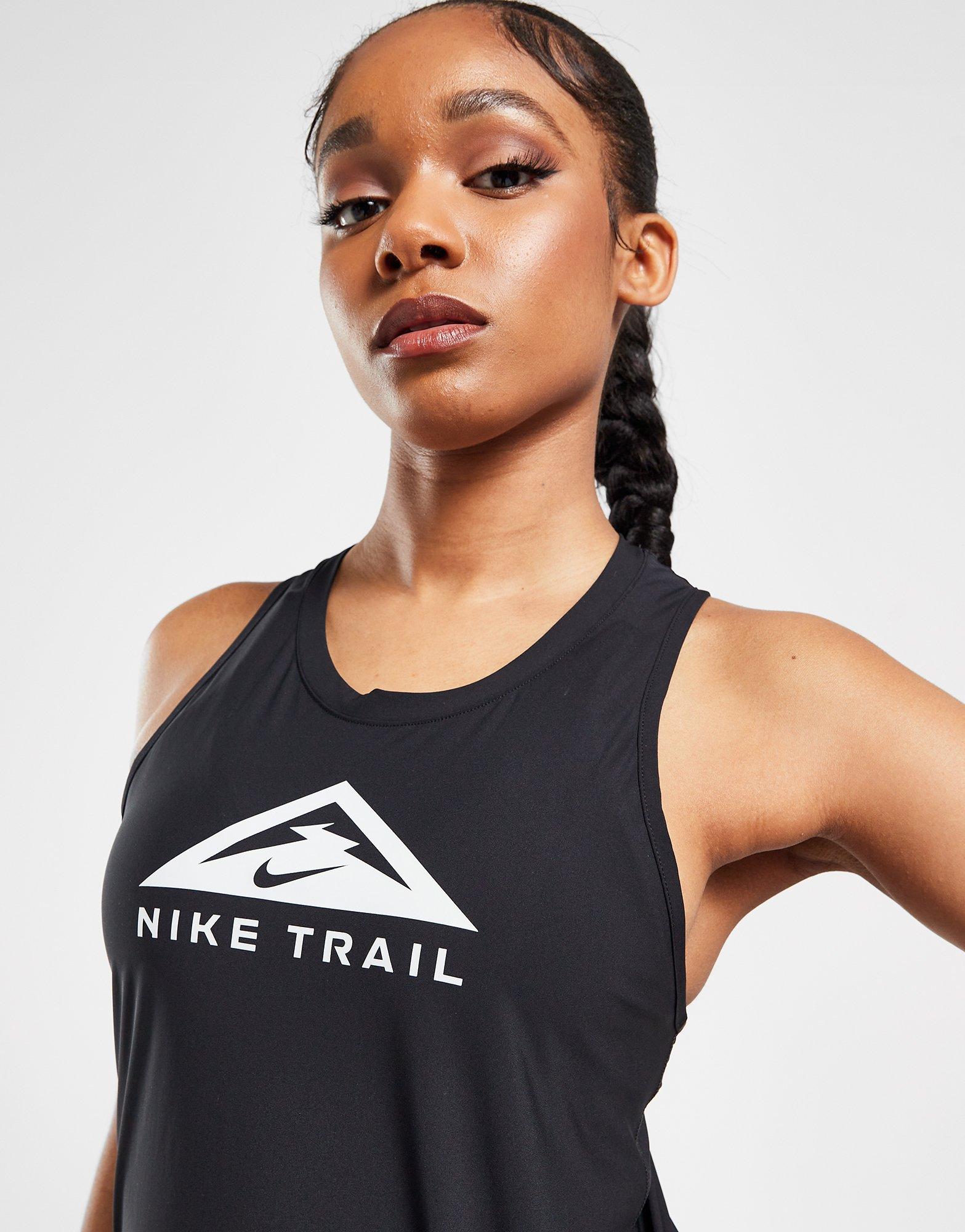 Black Nike Running Trail Vest | JD Sports UK