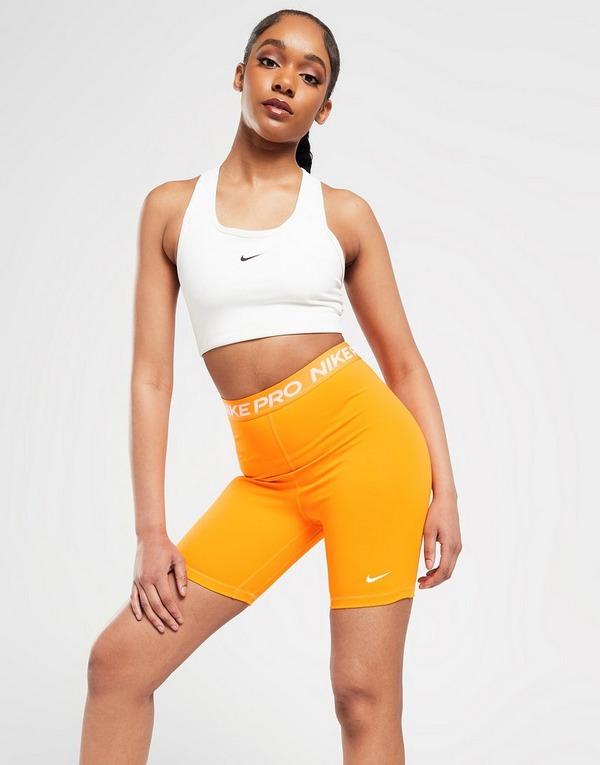 amargo refrigerador Retrato Orange Nike Pro 365 High-Rise 7" Shorts | JD Sports Global