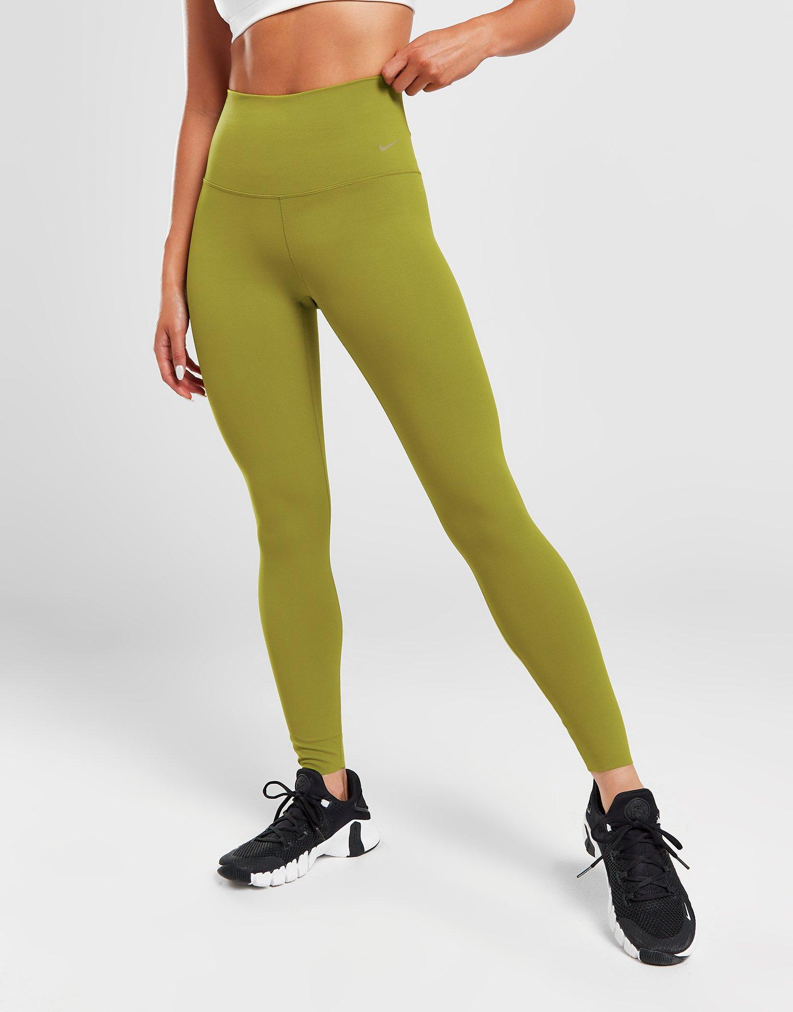 Green Nike Training Zenvy Tights