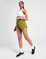 Nike Damesshorts met middelhoge taille en binnenbroekje (8 cm) Dri-FIT One