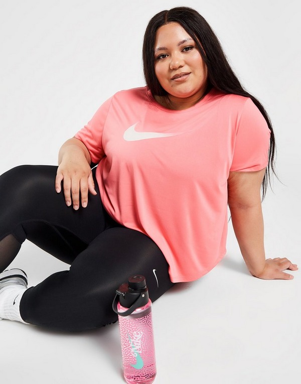 Nike T-shirt Manches Courtes Swoosh Grande Taille Femme