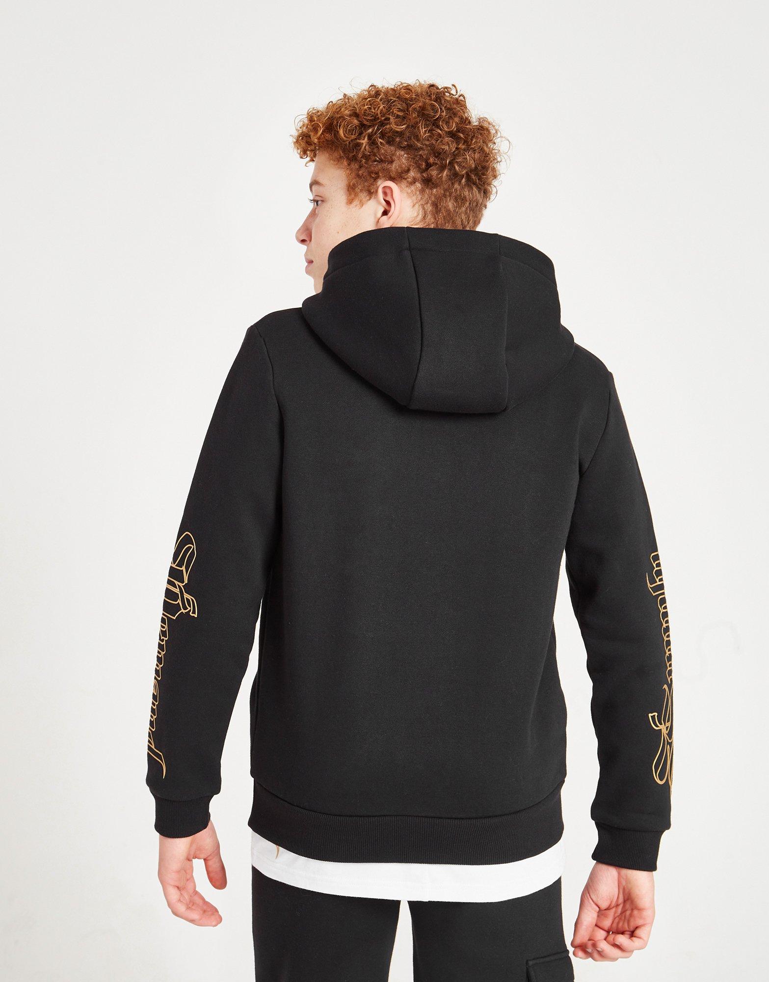 Black Supply Demand Icon Glitz Hoodie Junior JD Sports, 47% OFF