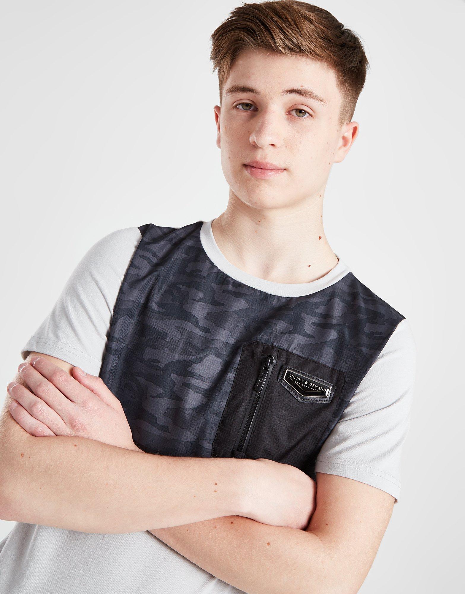 Grey Supply & Demand Disclose TShirt Junior JD Sports NZ