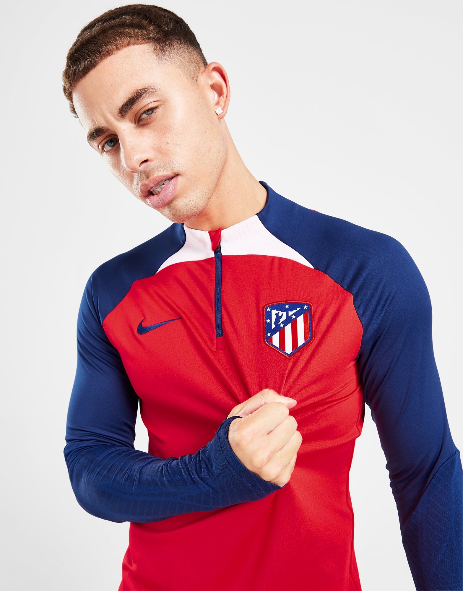 Red Nike Atletico Madrid Strike Drill Track Top JD Sports
