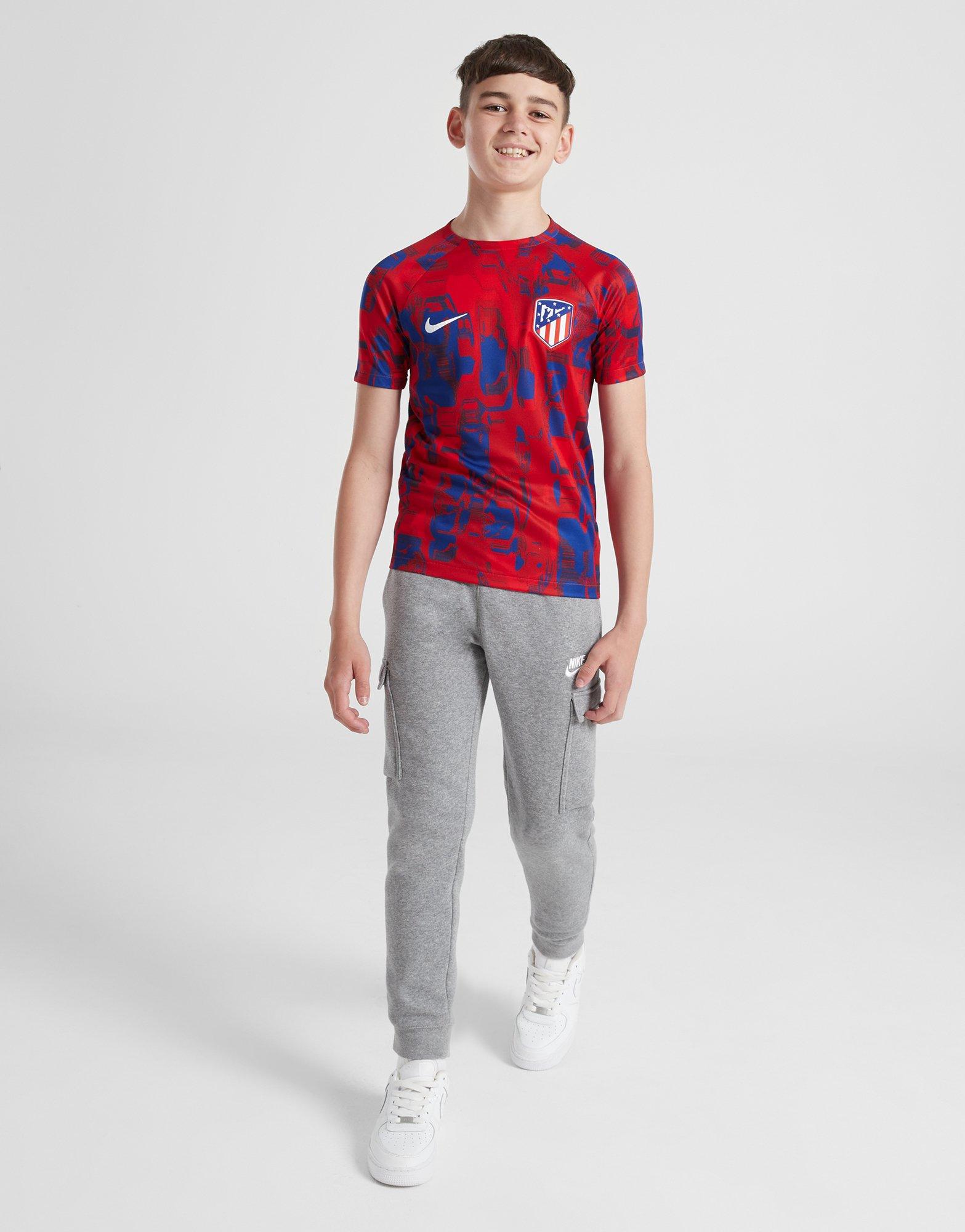 Red Nike Atletico Madrid Academy Pre Match Shirt