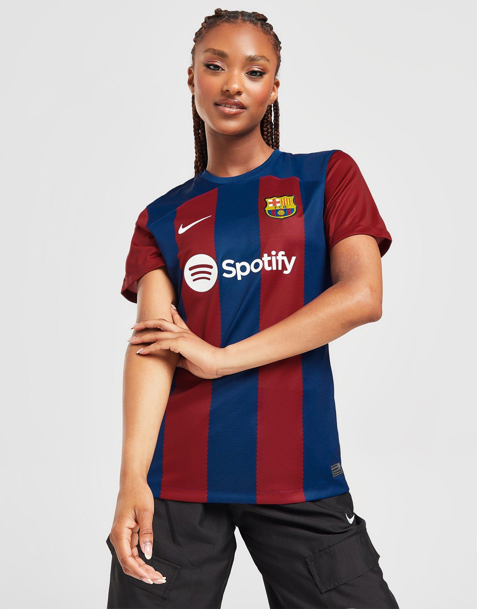 Blå Nike FC Barcelona 2023/24 Home Shirt - JD