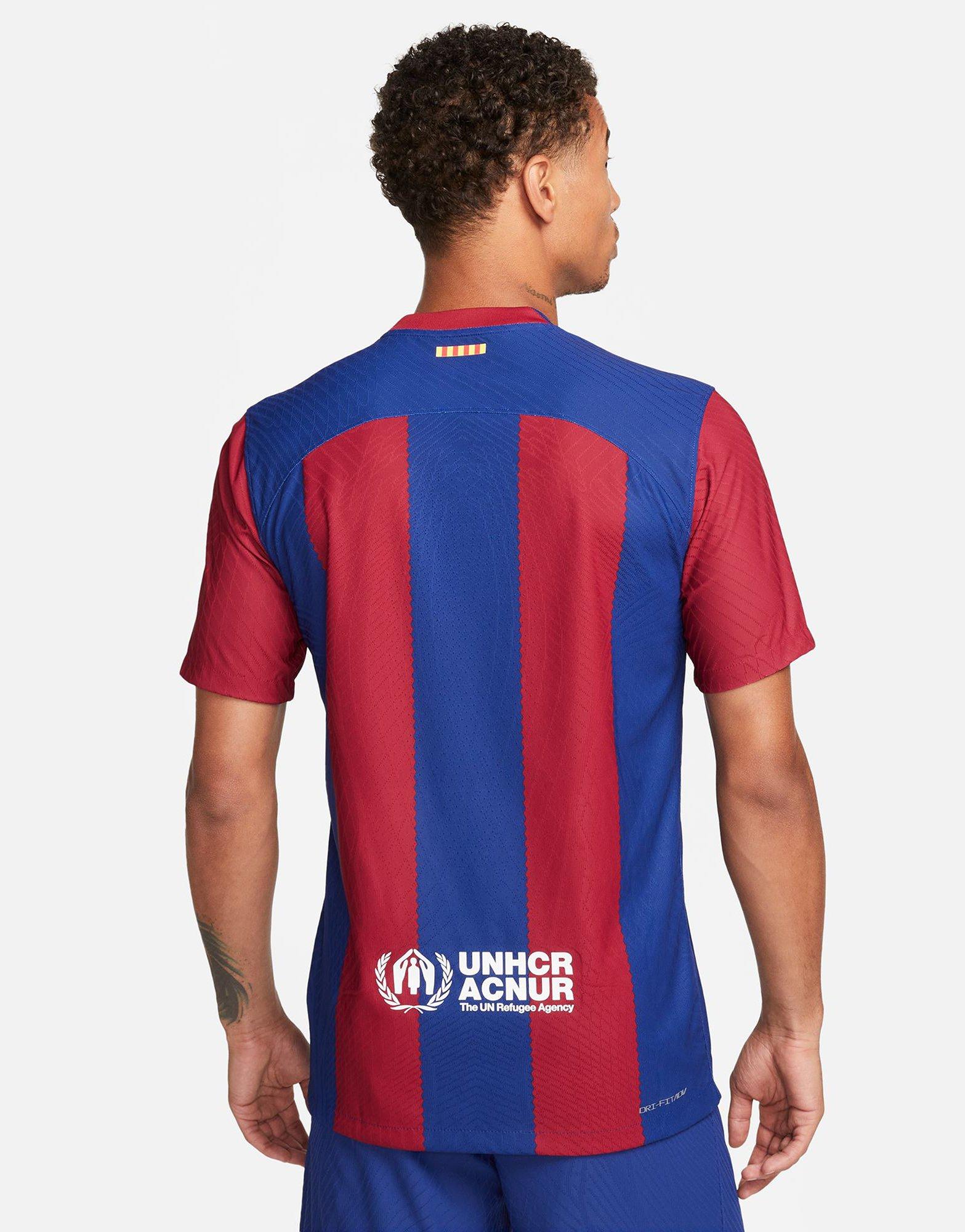 Barcelona 11/12 Home Size Men XL Classic Football Shirt For