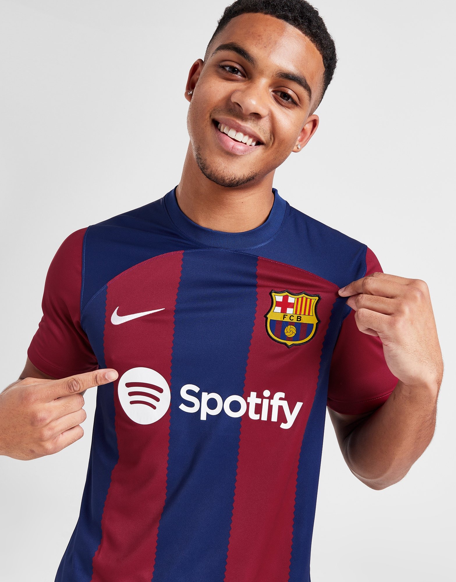 FC Barcelona - Ultra-Soft Dri-Fit fabric helps keep you cool