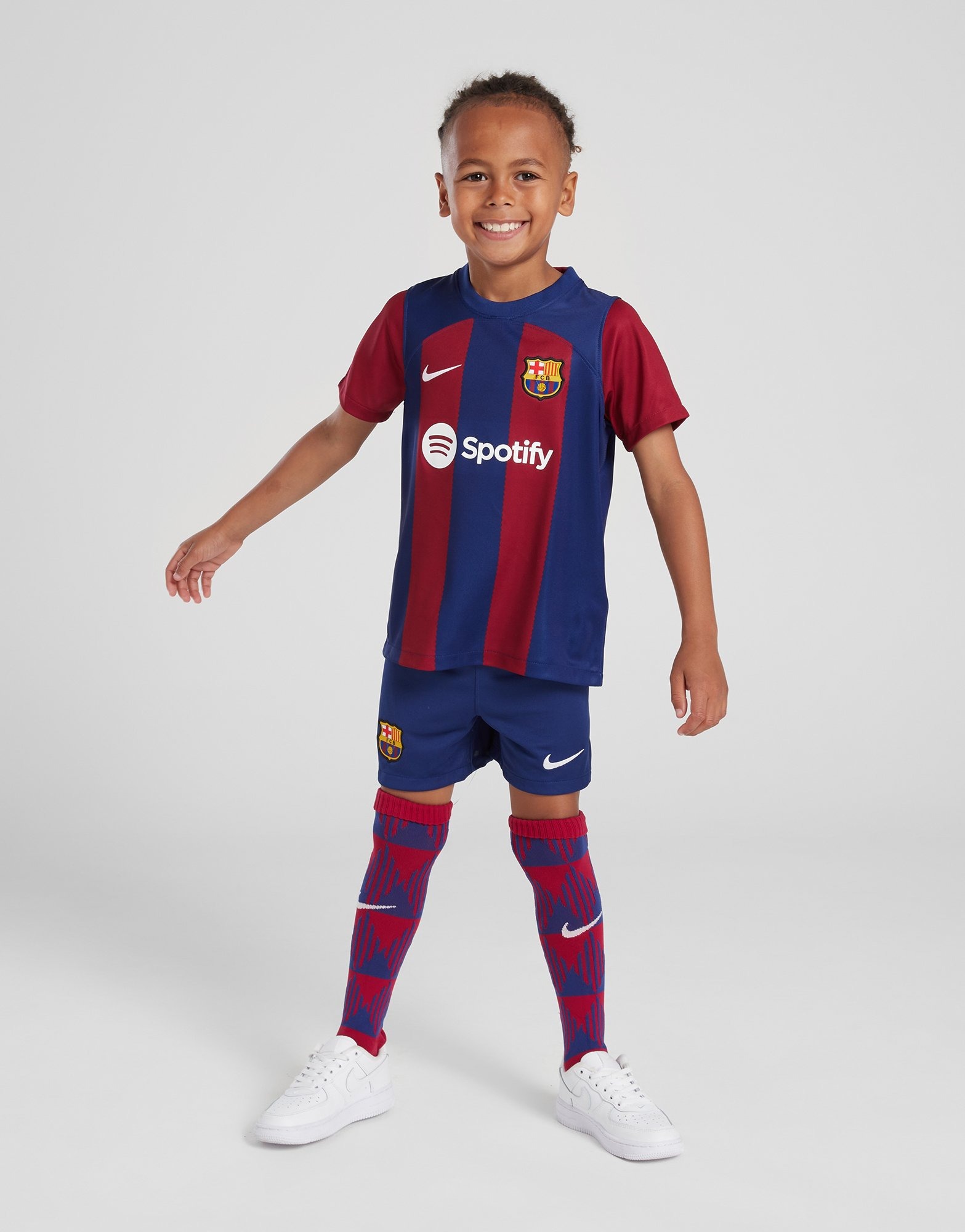 Blue Nike FC Barcelona 2023/24 Home Kit Children | JD Sports UK