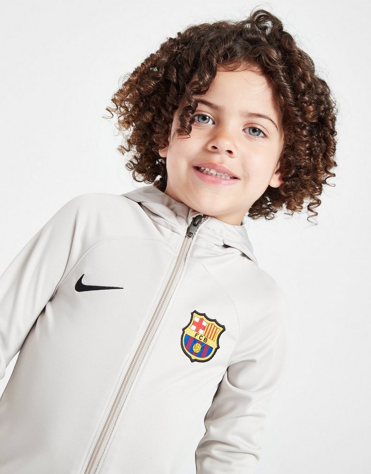 Grey Nike FC Barcelona Strike Tracksuit Infant | JD Sports UK