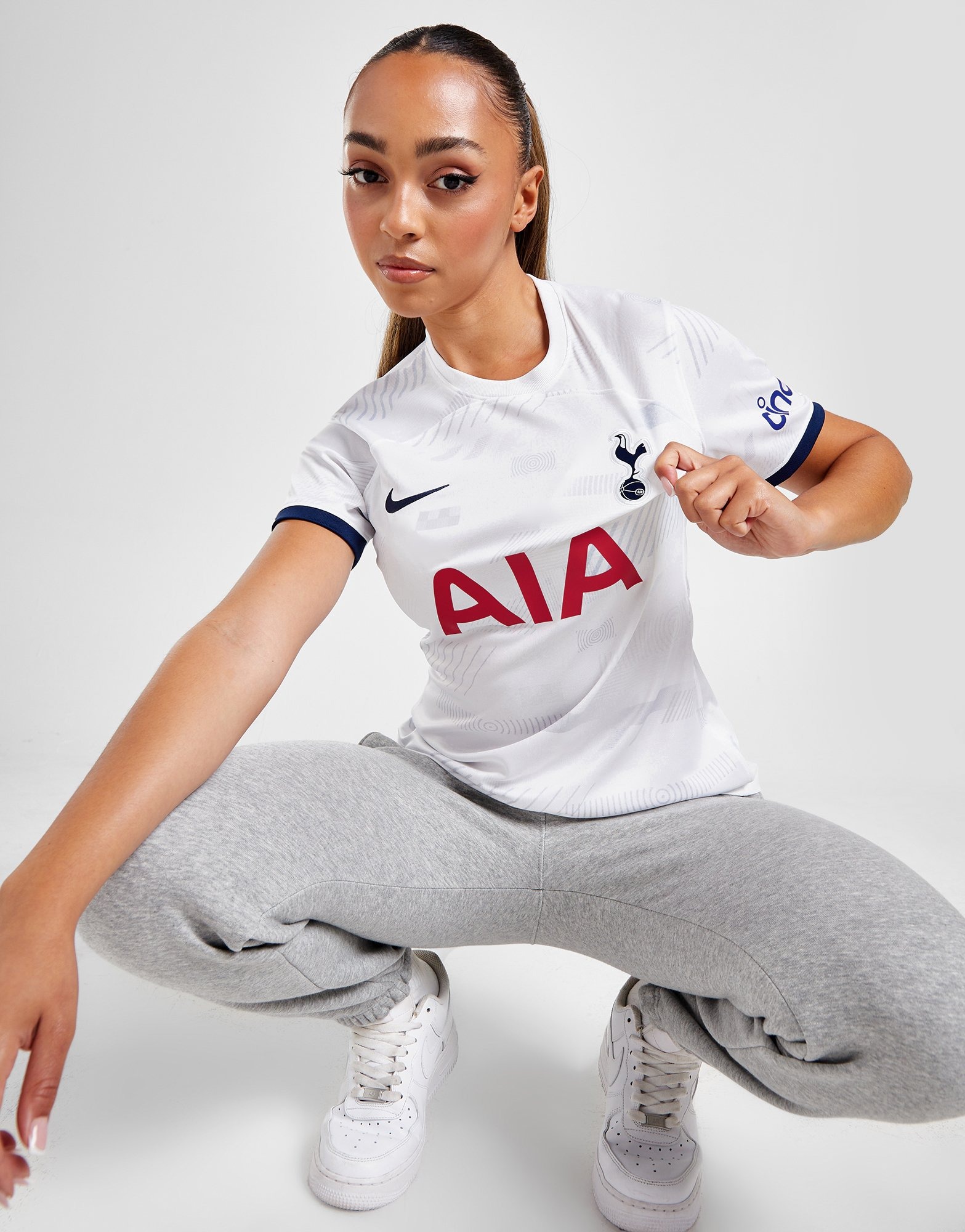 White Nike Tottenham Hotspur FC 2023/24 Match Home Shirt