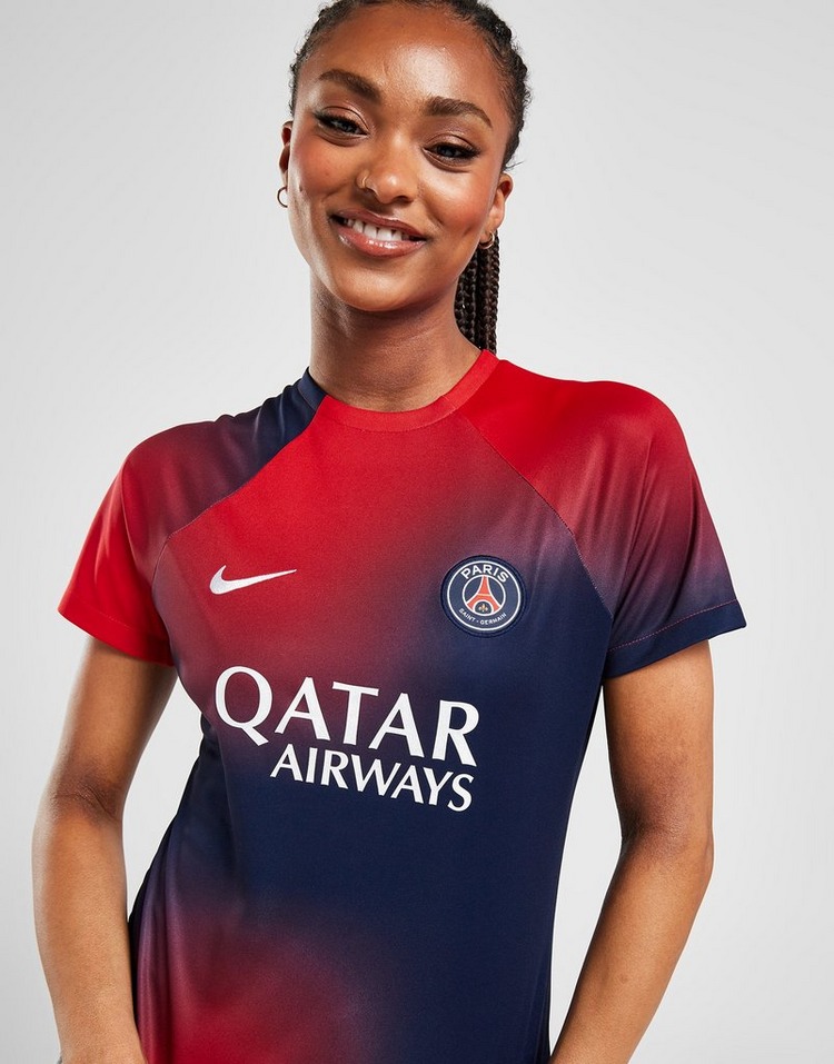 Blue Nike Paris Saint Germain Academy Pro Pre Match Shirt | JD Sports UK