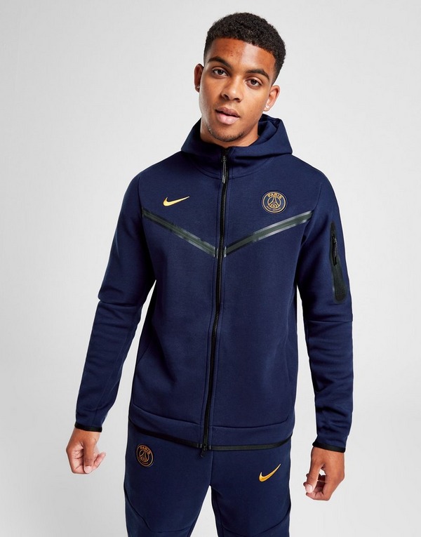 Nike Paris Saint Germain Tech Fleece Hoodie - JD Sports Global