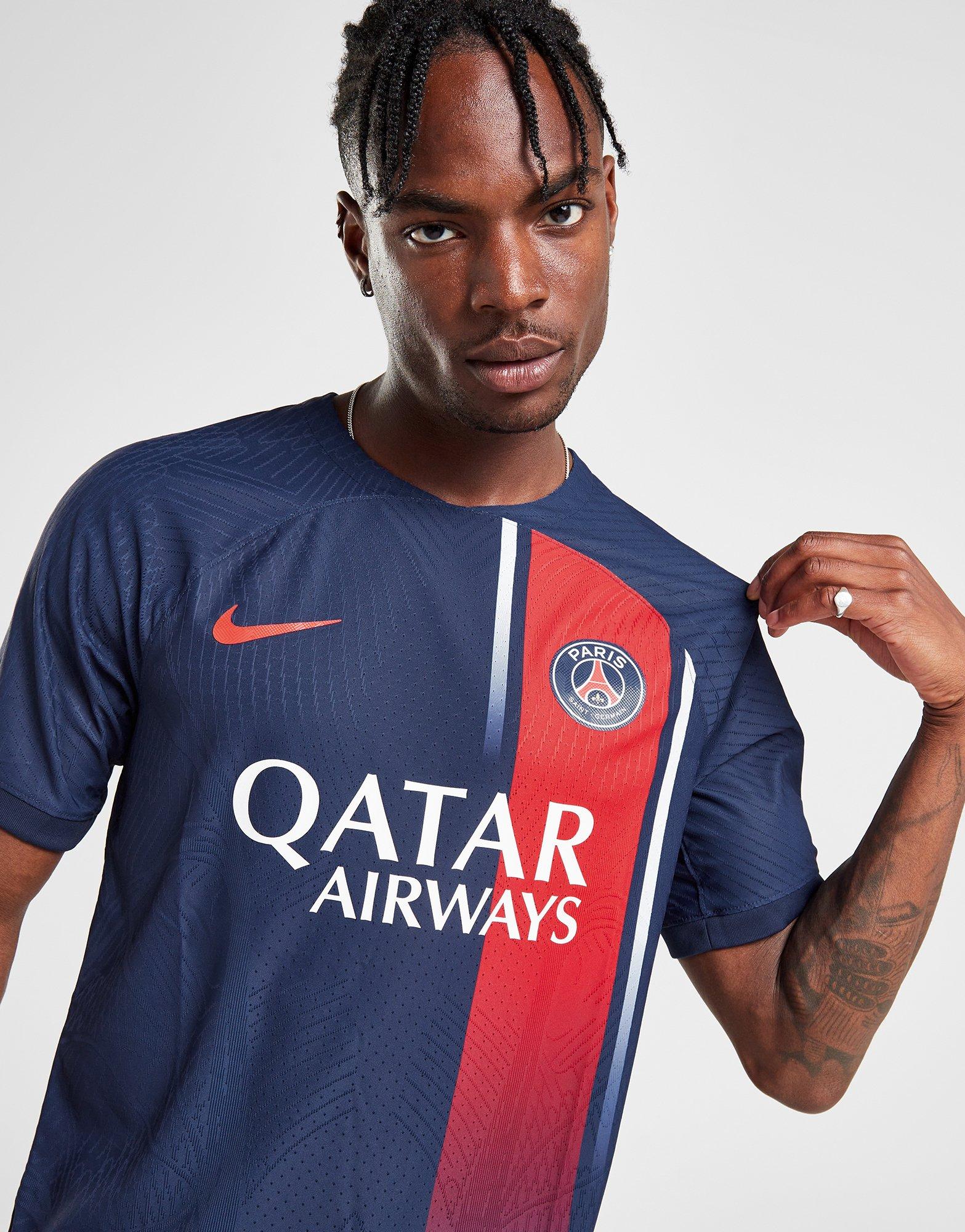 Men's Nike Neymar Jr. Navy Paris Saint-Germain 2023/24 Home Replica Player Jersey Size: Large