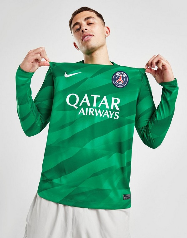 Green Nike Paris Germain 2023/24 Goalkeeper LS | JD Global