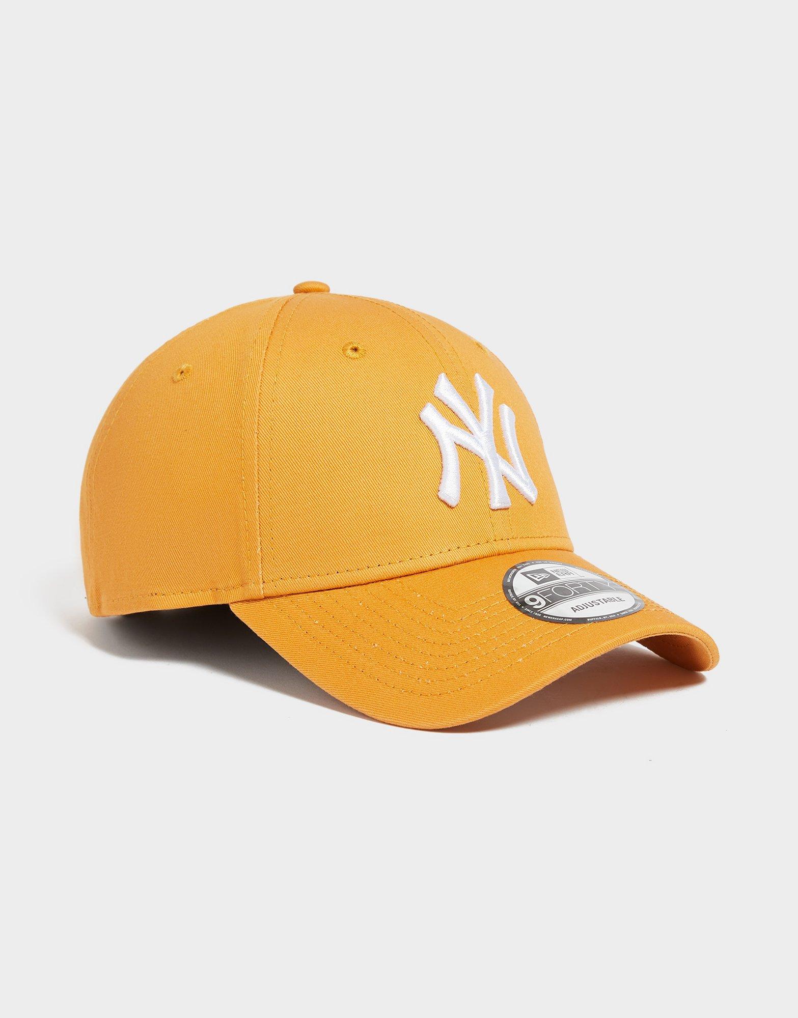 Orange New Era MLB New York Yankees 9FORTY Cap - JD Sports