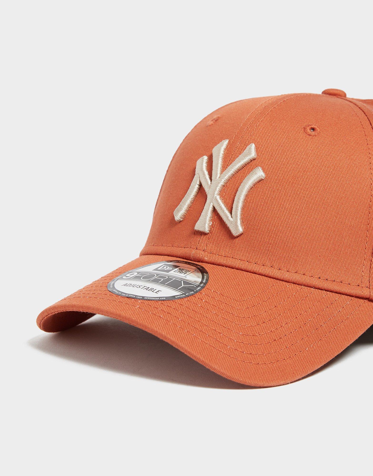 Orange New Era MLB New York Yankees 9FORTY Cap - JD Sports