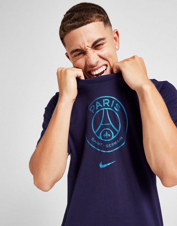 Nike Paris Saint Germain Crest Short Sleeve T-Shirt