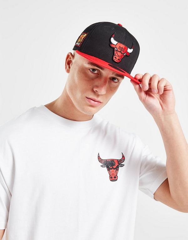 Mitchell & Ness Chicago Bulls Back to 93 White Snapback Hat, CURVED HATS, CAPS