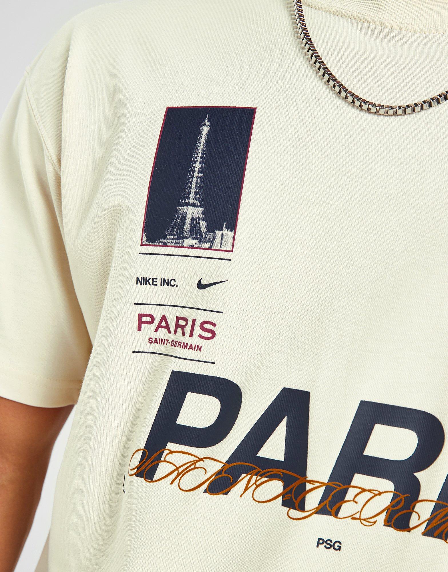 Paris Saint-Germain Nike Original MAX90 T-Shirt - Cream