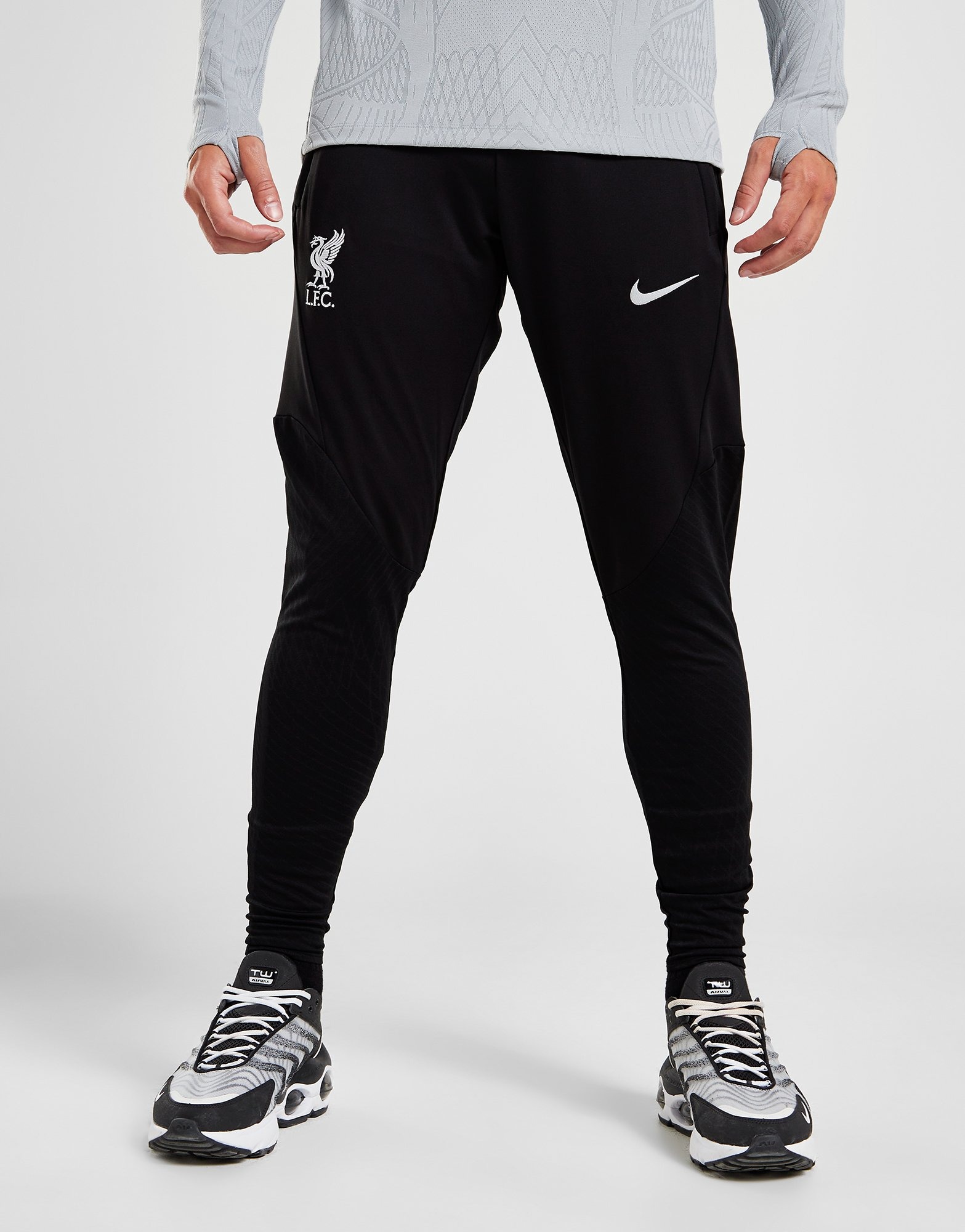 Pantalon de course élastique pour homme, pantalon de jogging droit,  pantalon de fitness imperméable, poche zippée