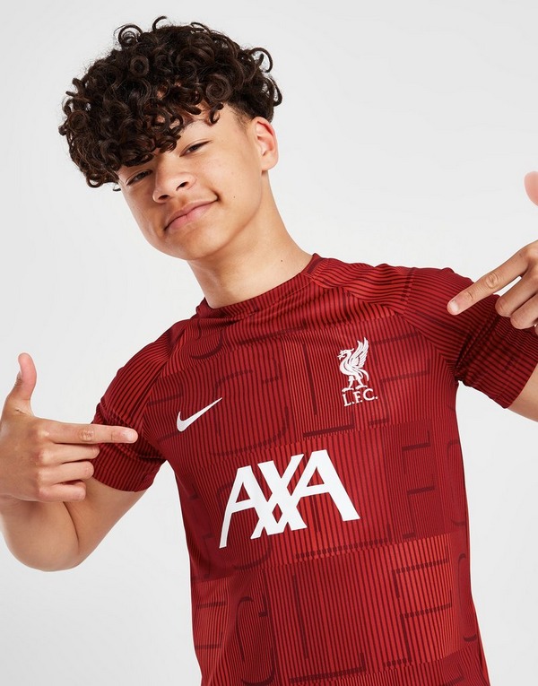 Nike Liverpool FC Academy Pre Match Shirt Kinder