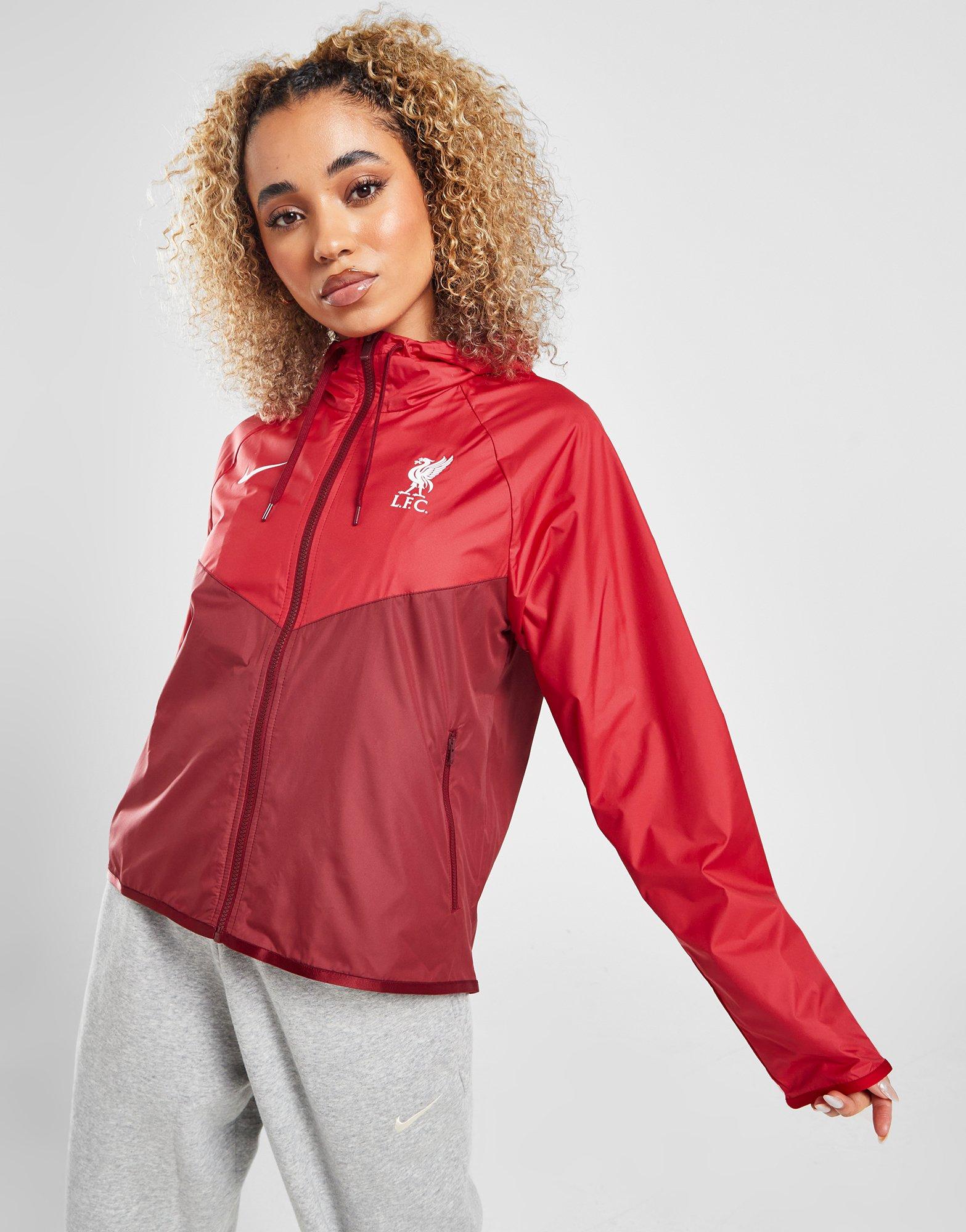 Red nike windbreaker jacket new arrivals