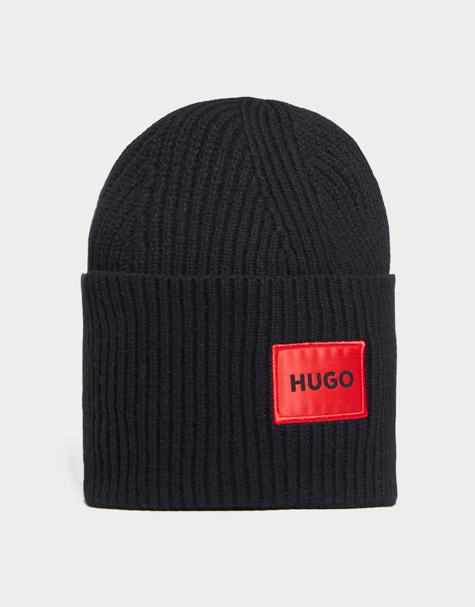 BOSS Logo Beanie and Scarf Set