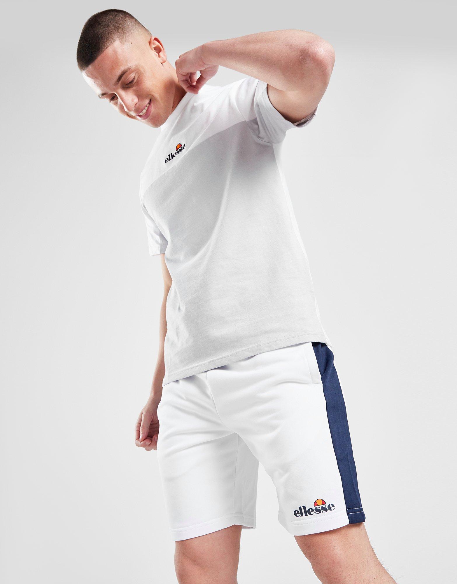 deed het lucht Baron Ellesse Short Tayloni Colour Block Homme Blanc- JD Sports France