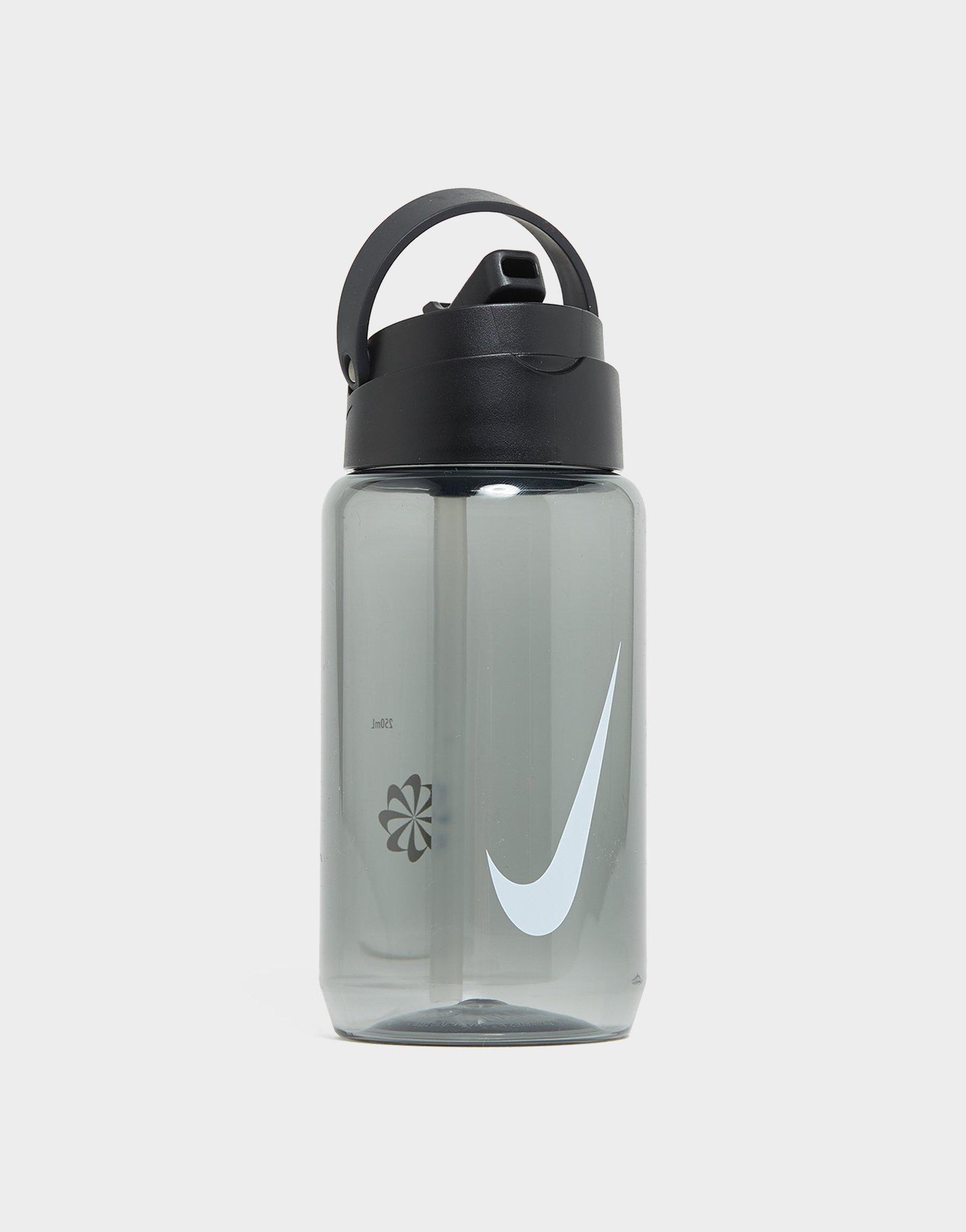 Nike Clear Core Hydro Flow Graphic Swoosh 709ml Water Bottle, Grey