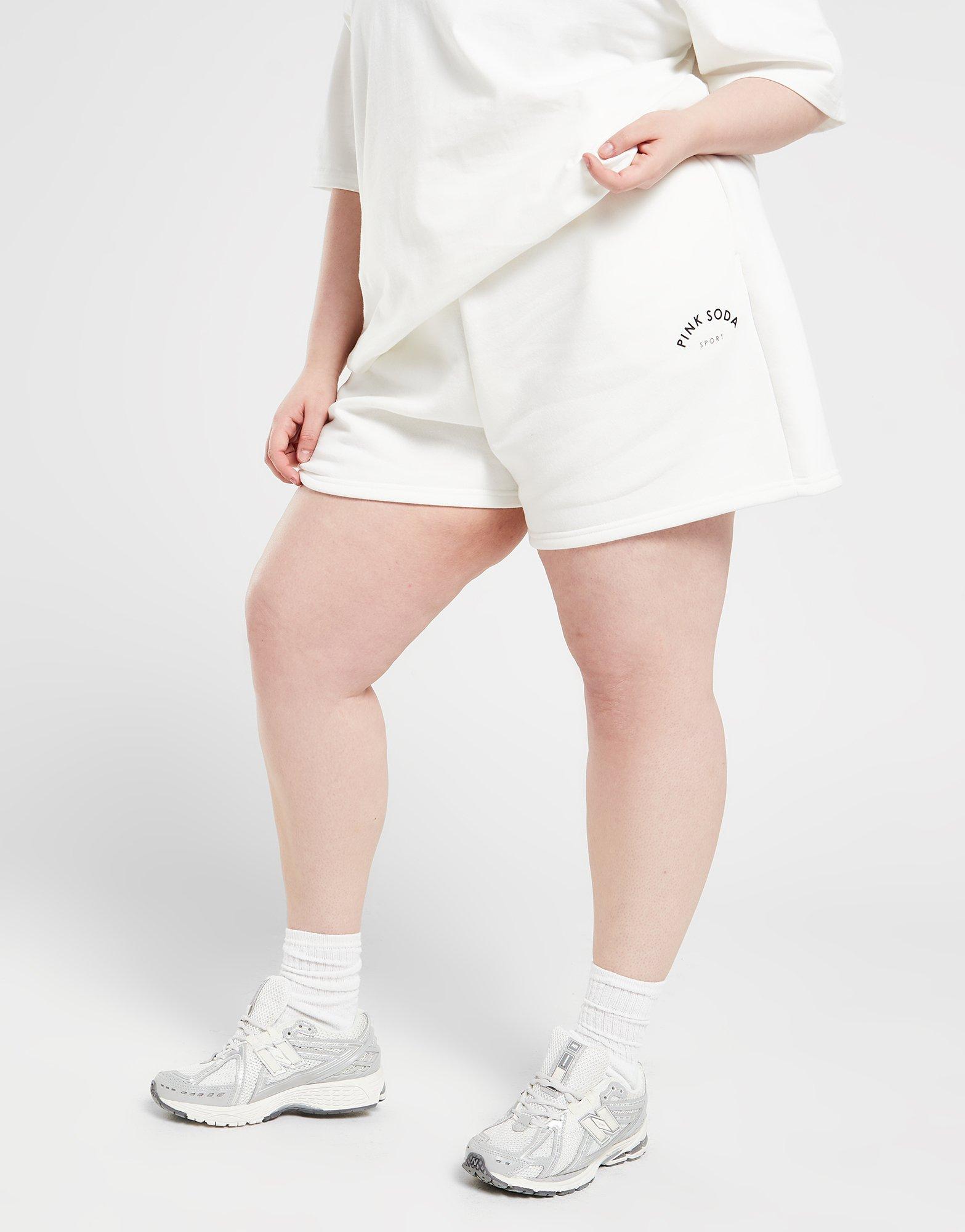 Pink Soda Sport Plus Size Krome Fleece Shorts