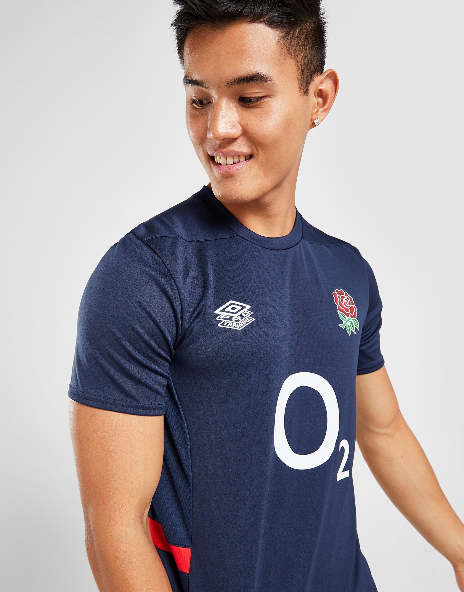 Navy Umbro England RFU Gym TShirt JD Sports
