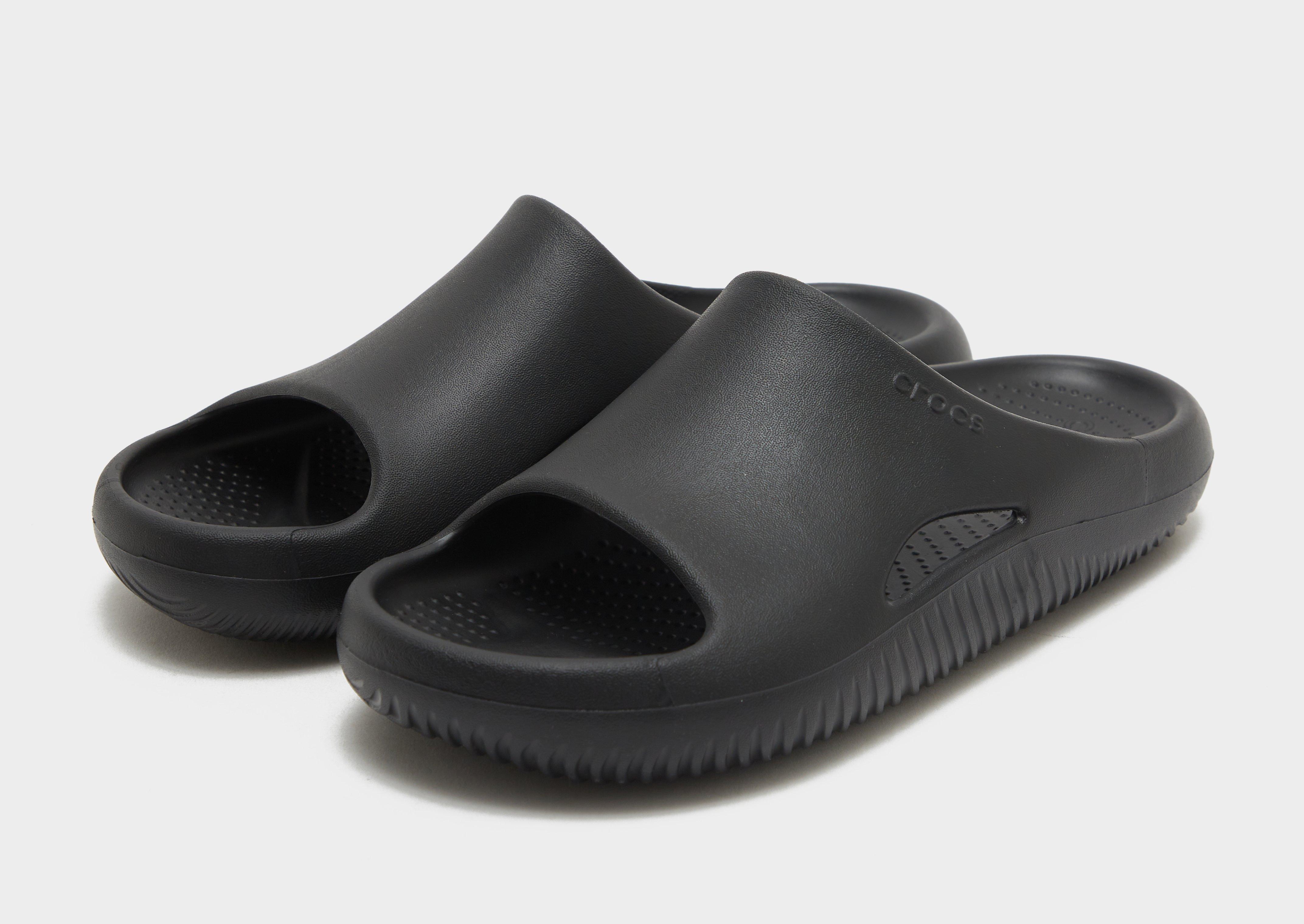 Bone Crocs Unisex Mellow Slide Sandal, Sandals