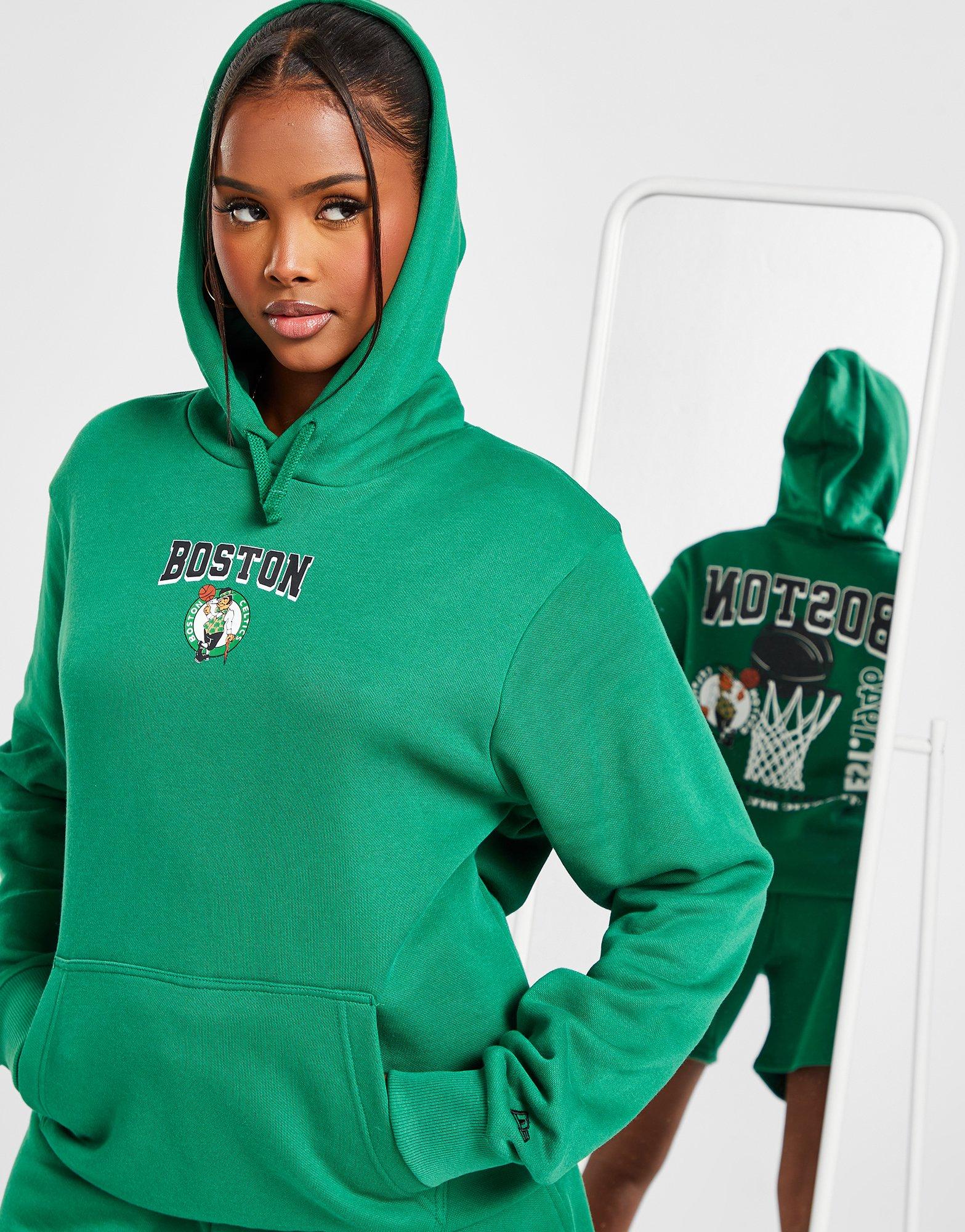 Green New Era NBA Boston Celtics Graphic Hoodie Women's | JD Sports UK