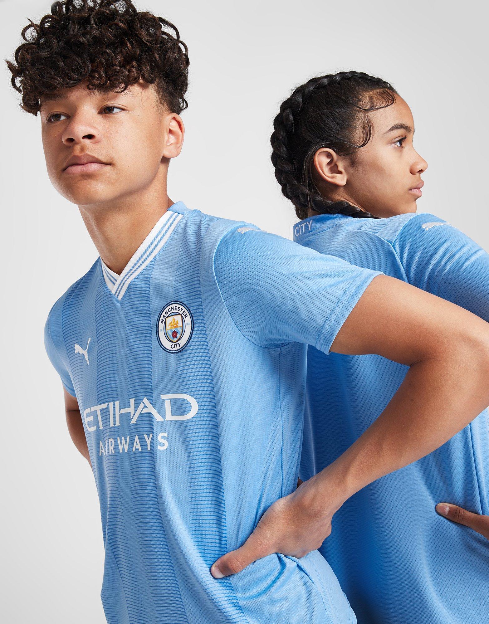 Puma Troisième Maillot Manchester City FC 2023/24 Homme Bleu- JD Sports  France