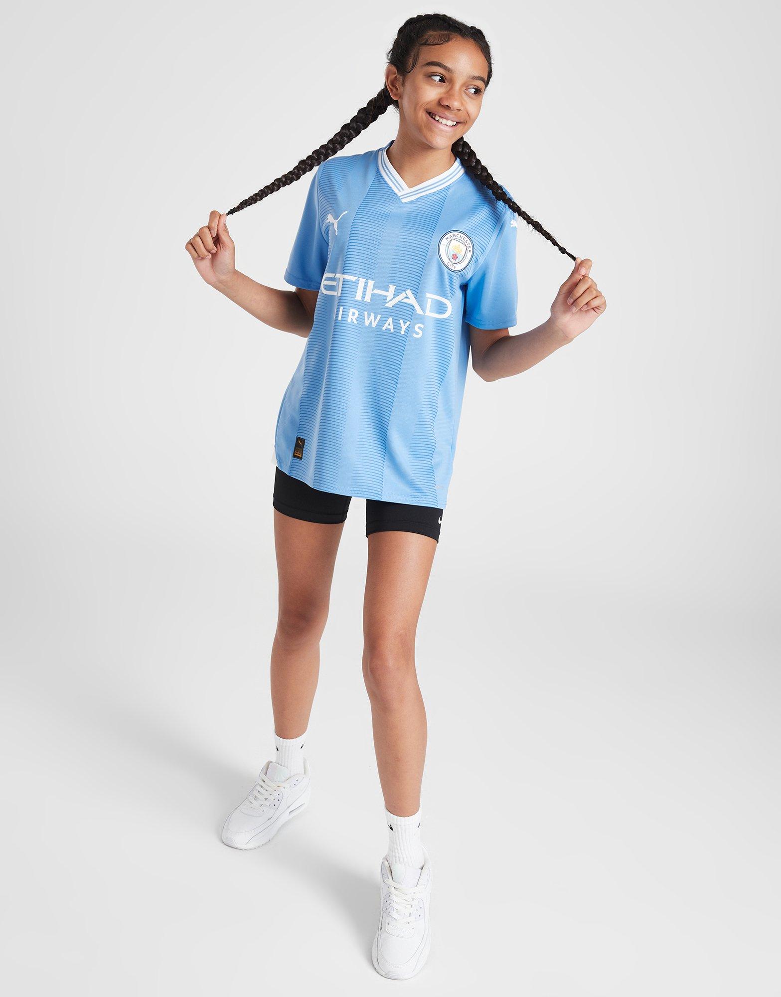 Puma Maillot d'avant-match 23/24 Manchester City Enfant et Adolescent -  Colizey