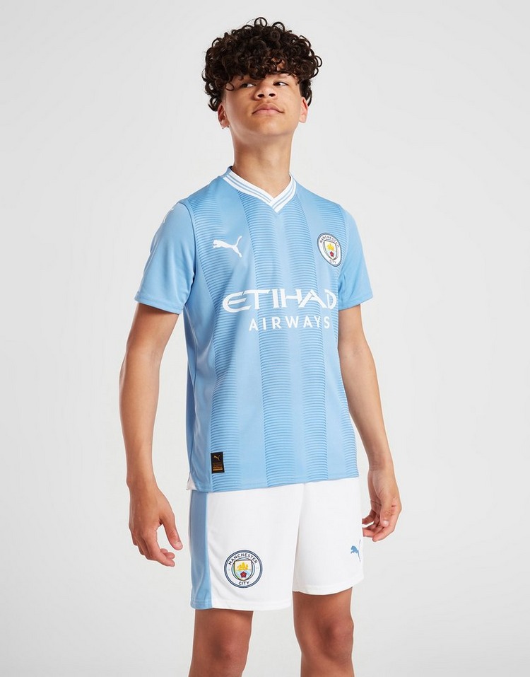 Puma Manchester City Fc 2023 Home Shorts Junior