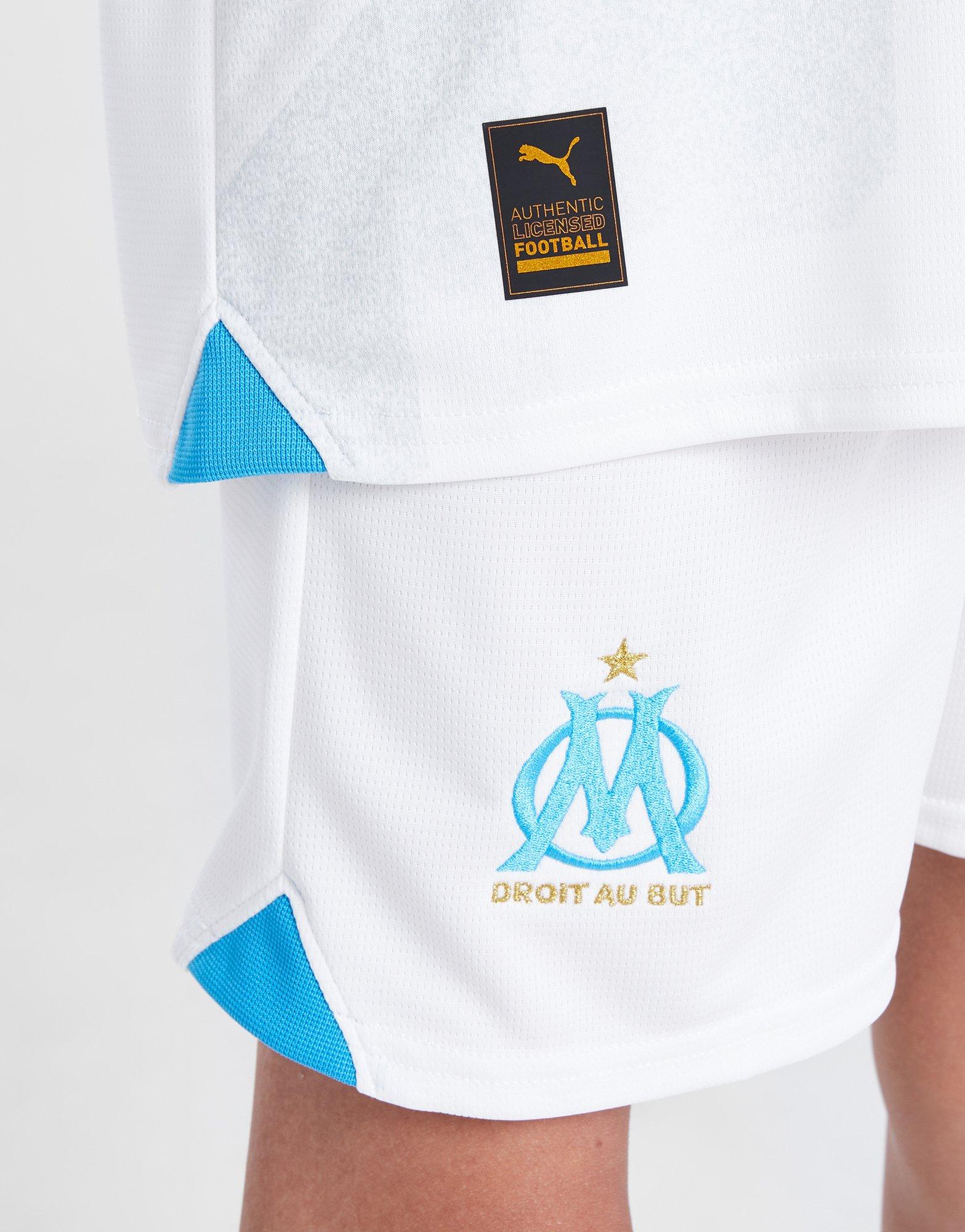 PUMA Olympique Marseille 2023/24 Home Shorts Junior