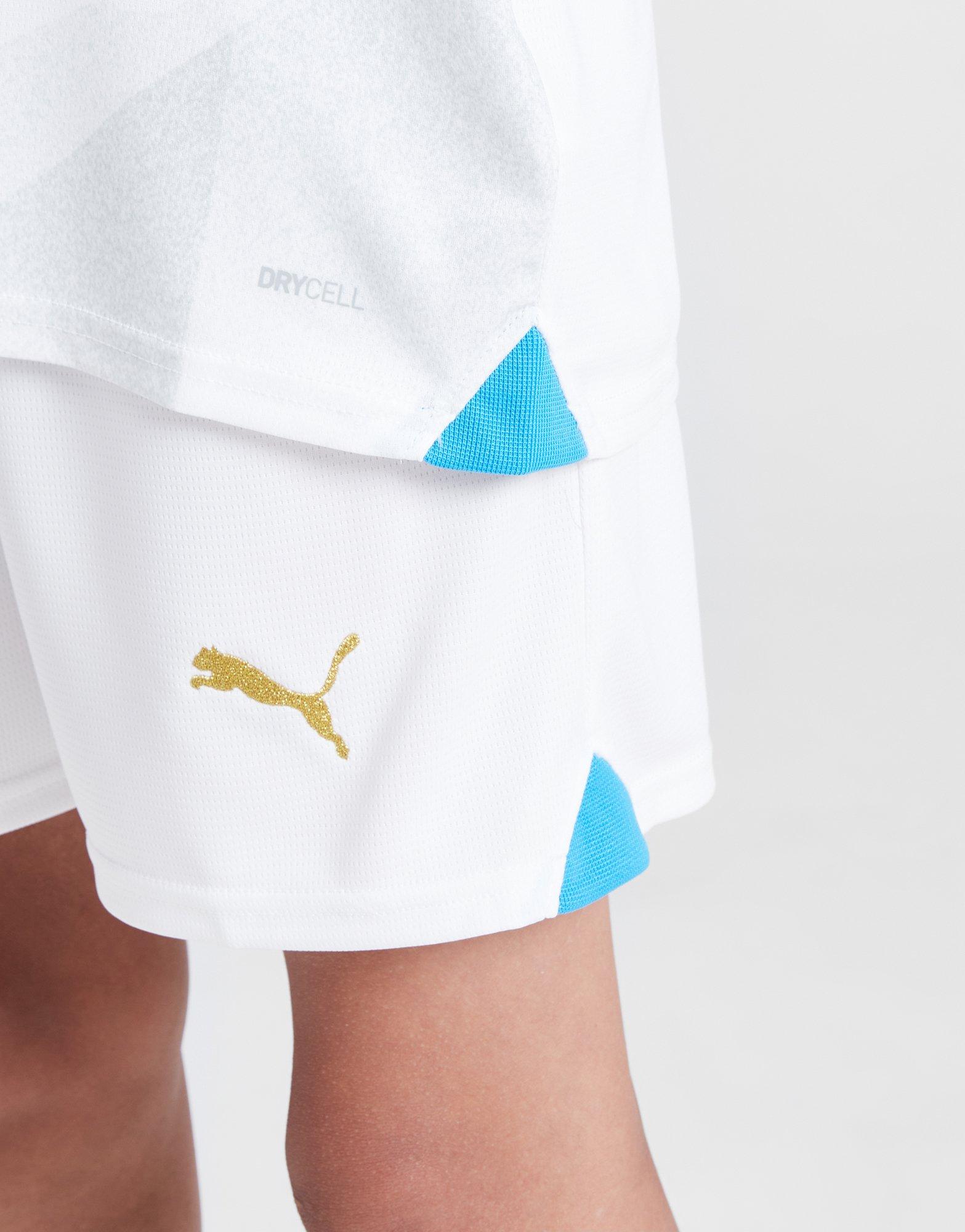 PUMA Olympique Marseille 2023/24 Home Shorts Junior