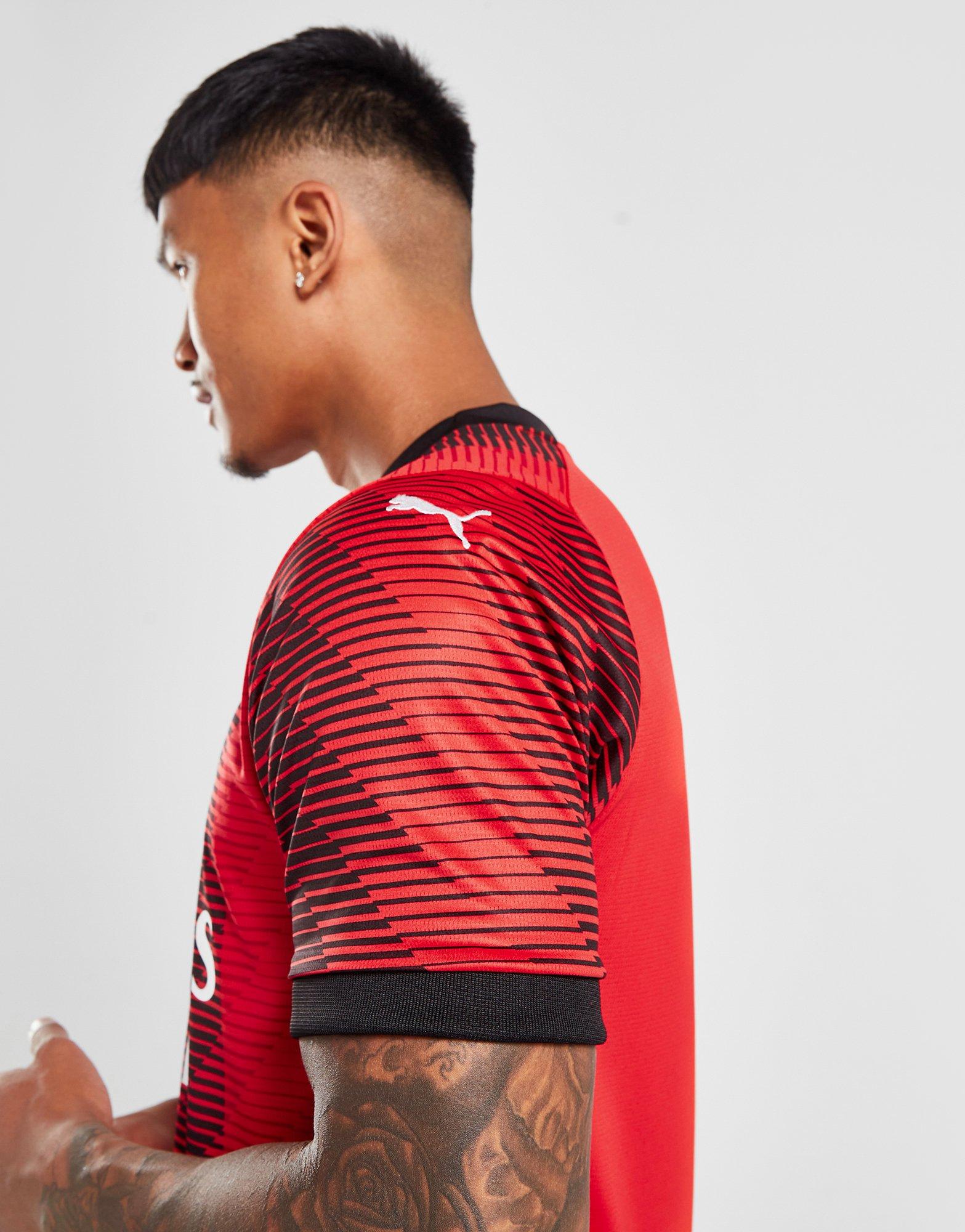 Puma AC Milan 2023/24 Home Shirt in Rosso