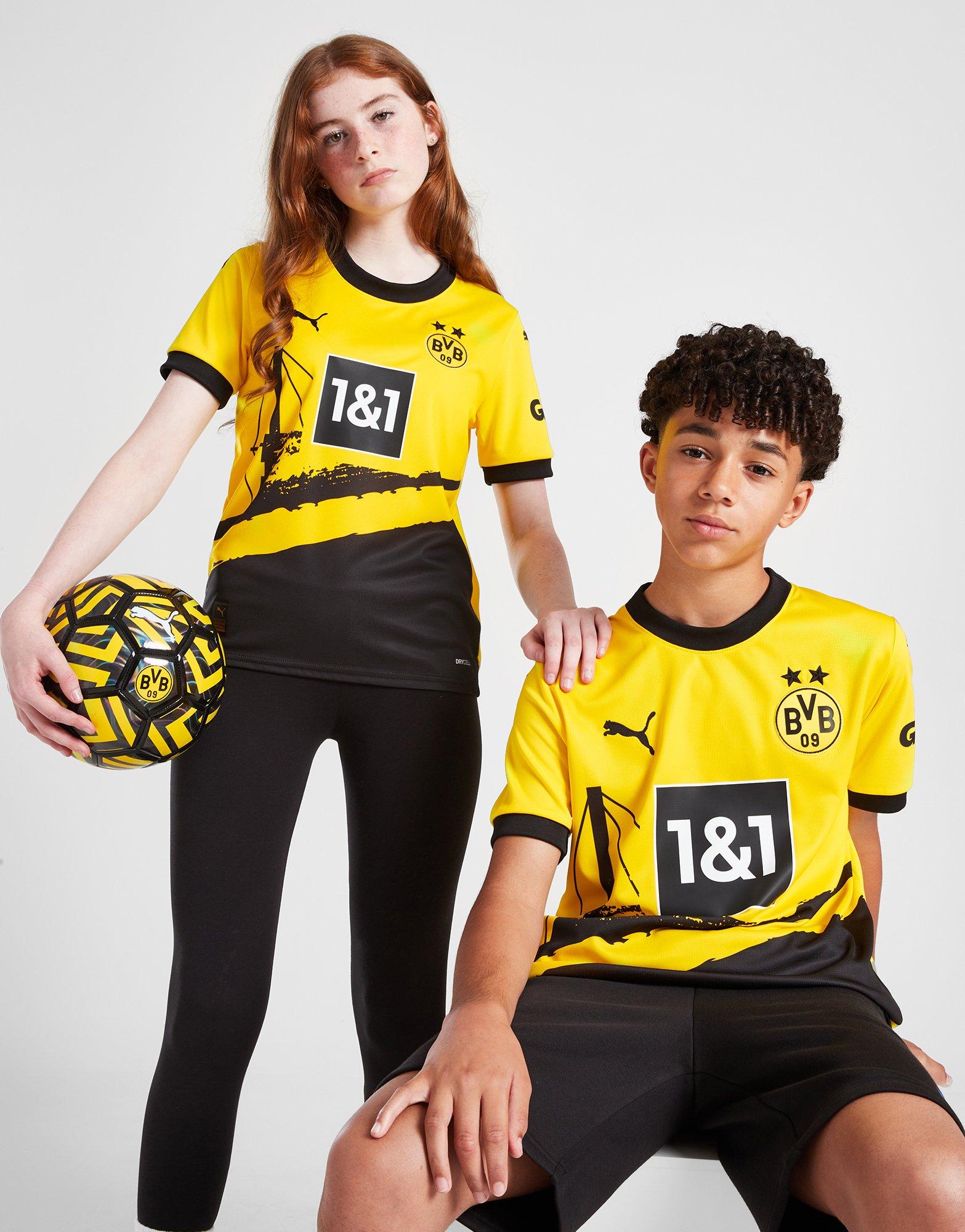  PUMA Camiseta de fútbol para el hogar del Borussia Dortmund  2022-2023, Amarillo : Deportes y Actividades al Aire Libre