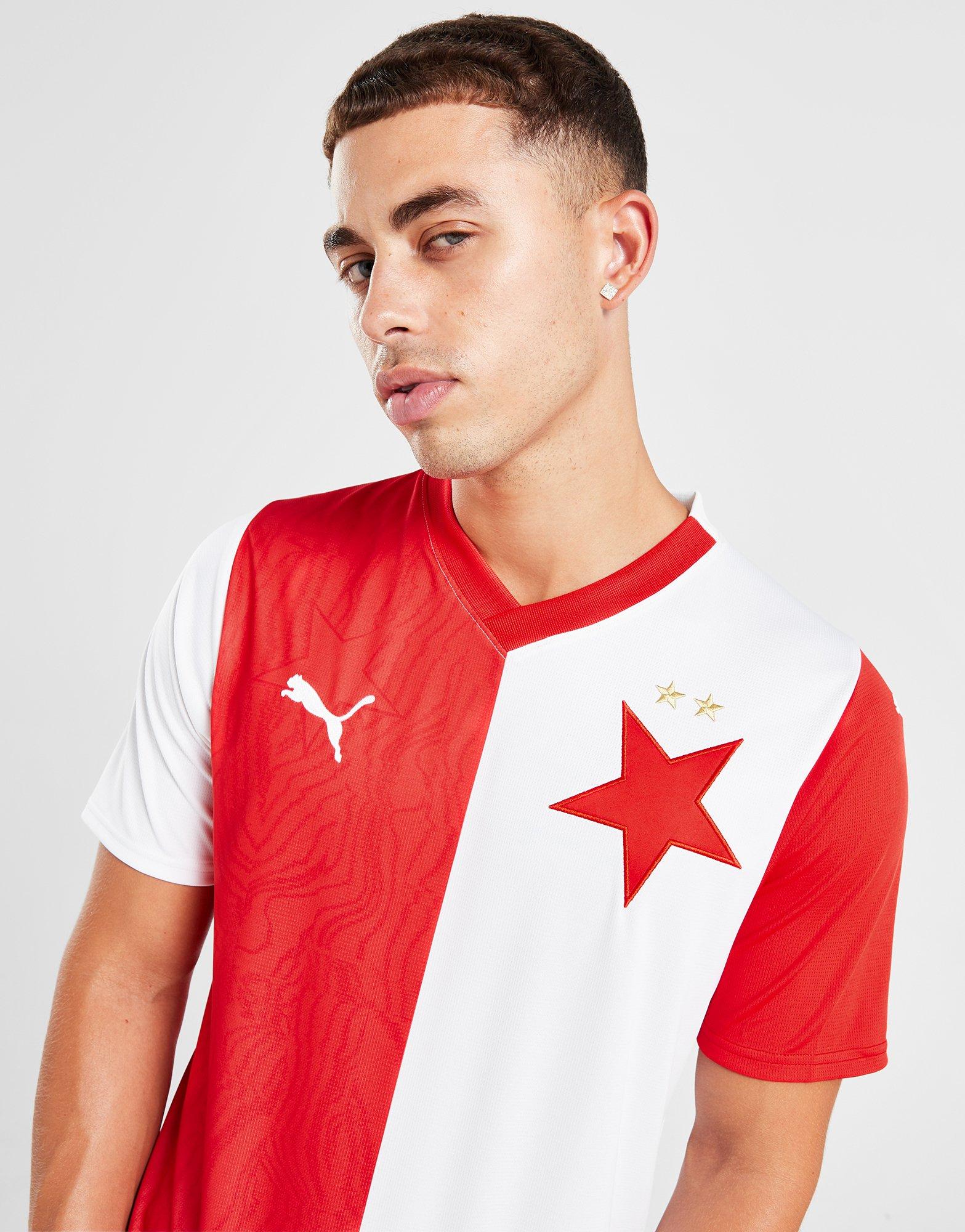 Red Puma SK Slavia Prague 2023/24 Home Shirt - JD Sports Global