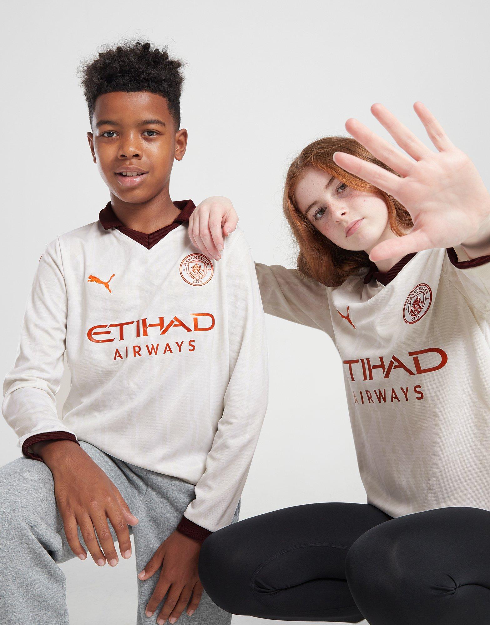 Manchester City F.C. Away '22/'23 Big Kids' Replica Jersey