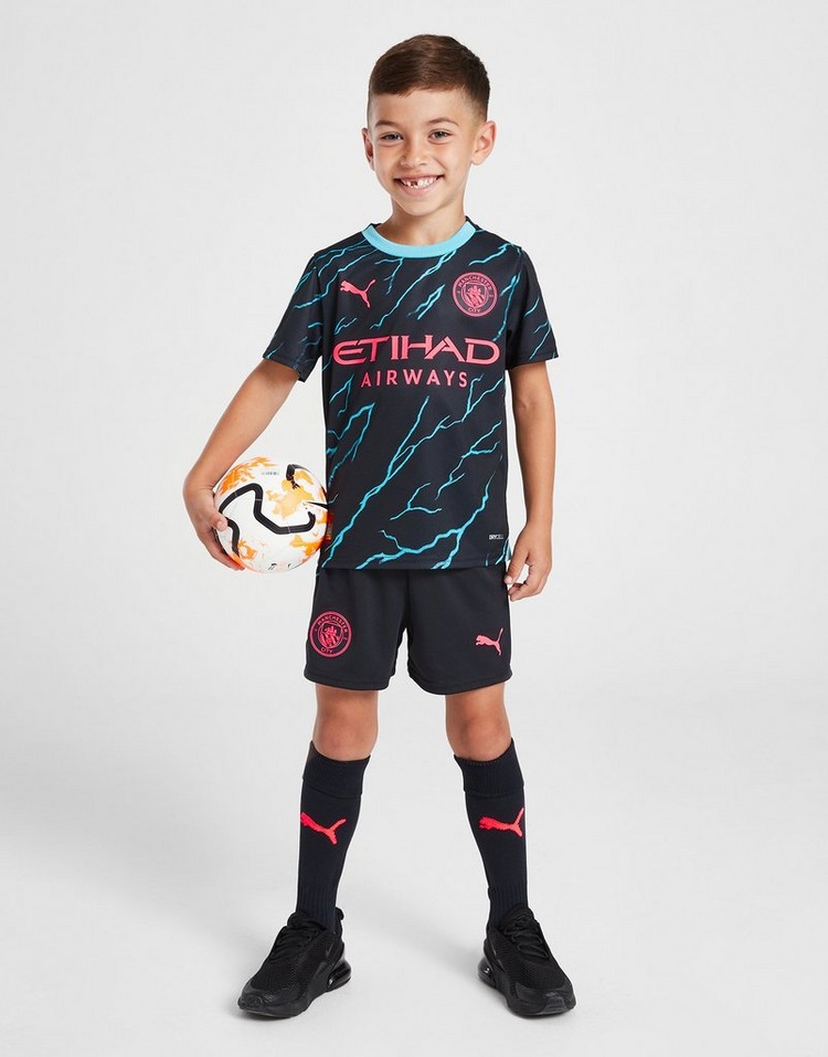 Puma Manchester City FC 2023/24 Third Kit Children