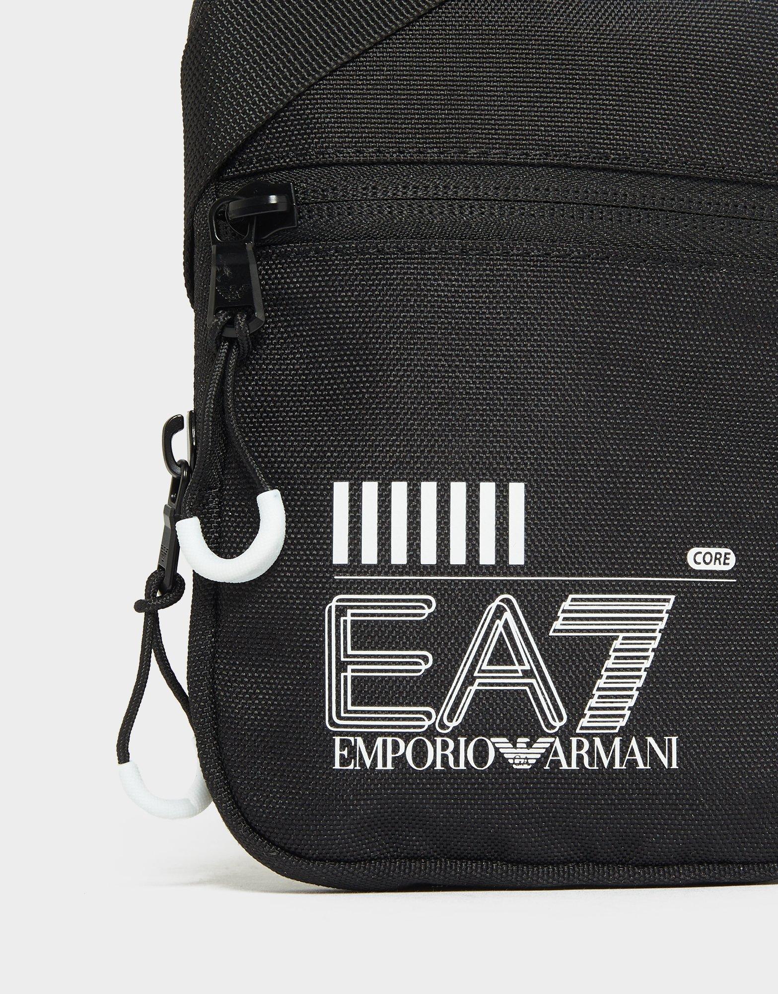 Emporio Armani EA7 Train Sling Bag - Black, Compare