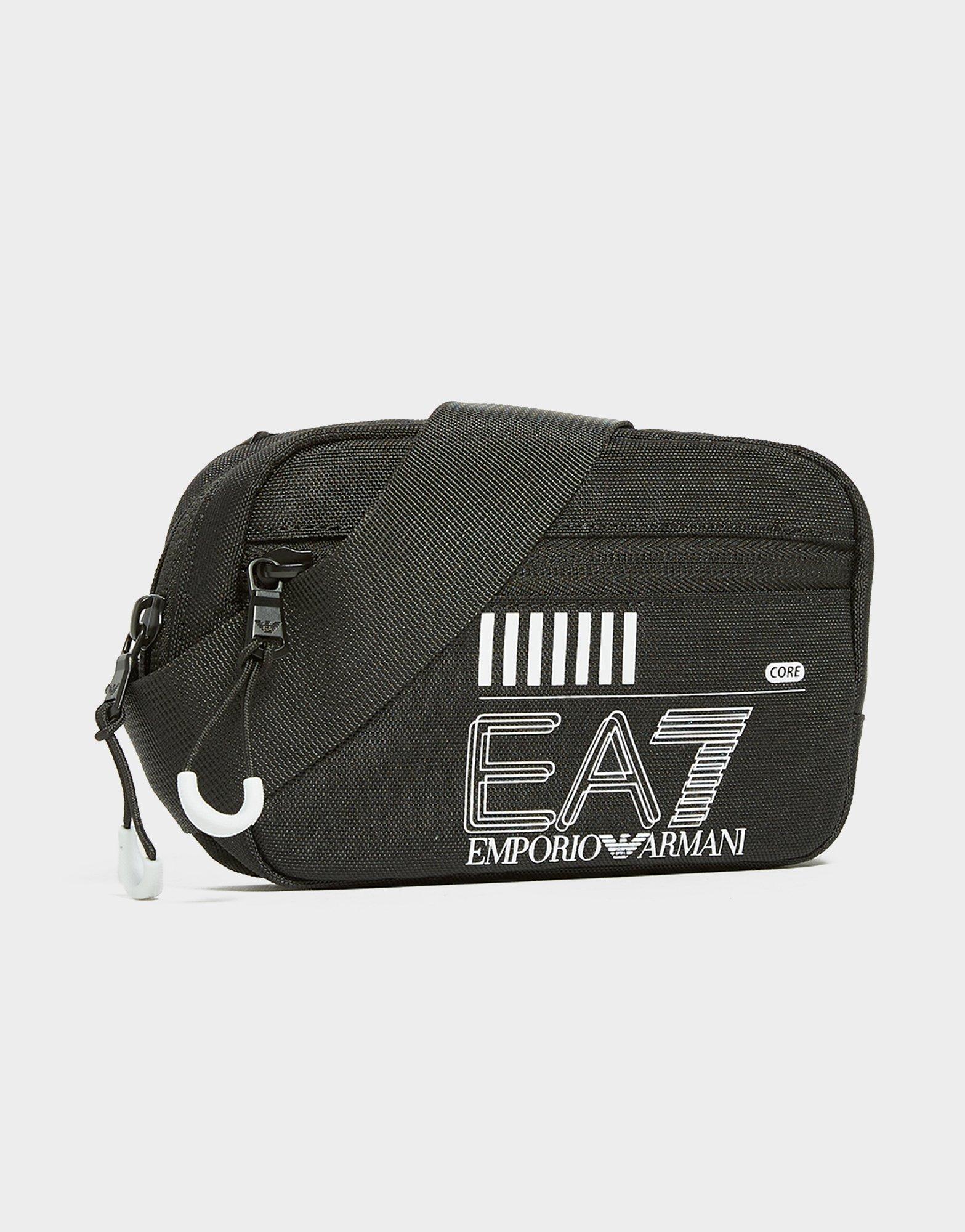 Emporio Armani Men's Belt Bag - Black - Belt Bags