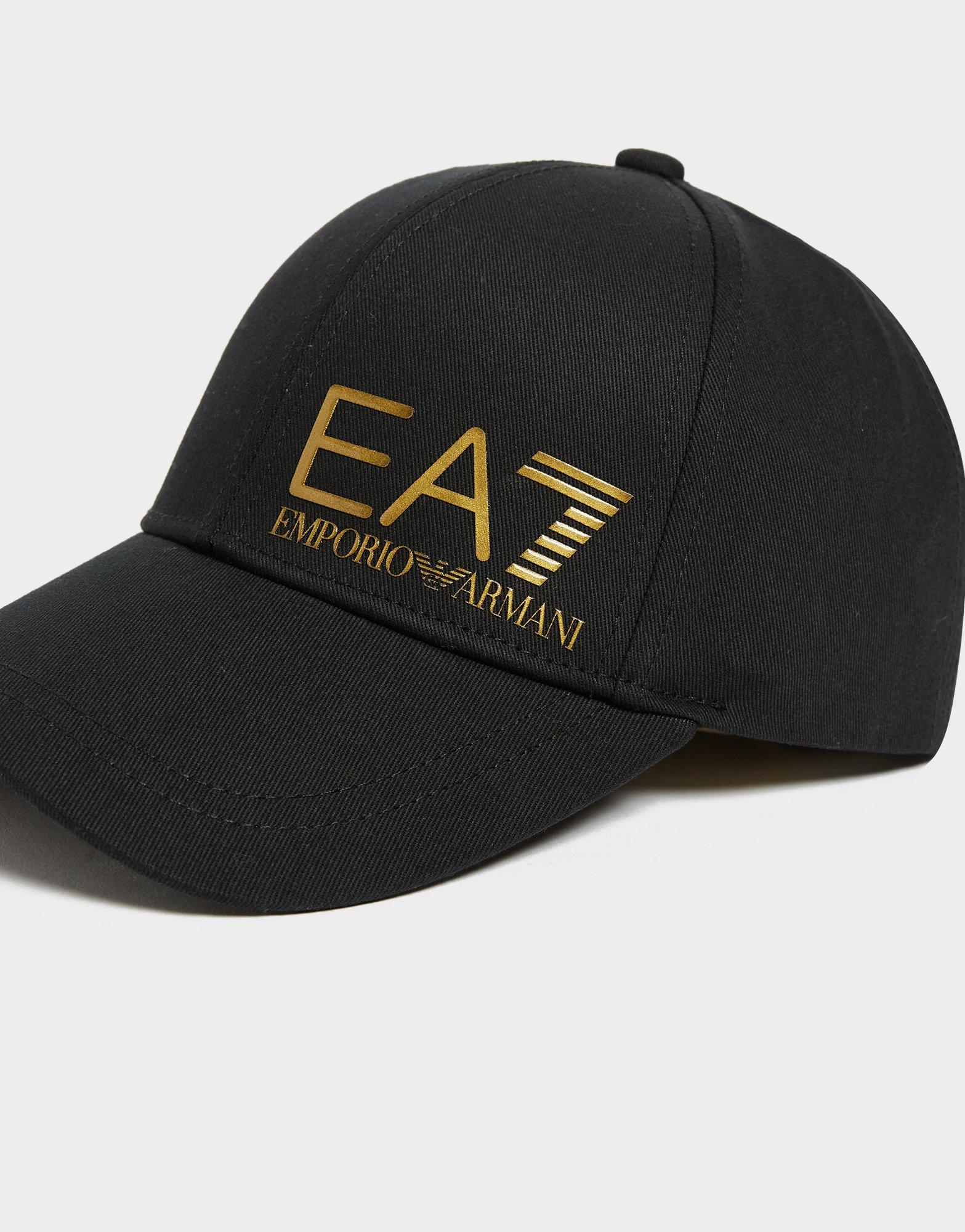 Sort Emporio Armani EA7 Training Logo Cap - JD Sports