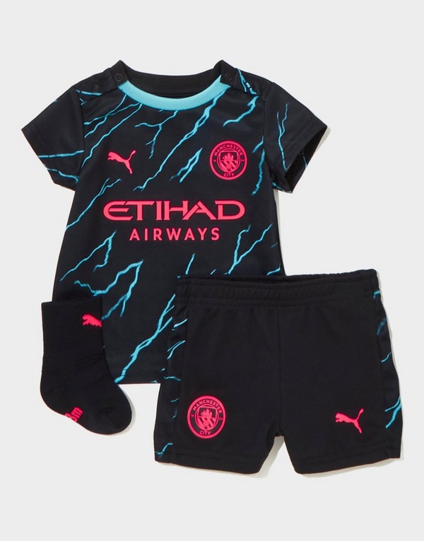 Blue Puma Manchester City FC 2023/24 Third Kit Infant
