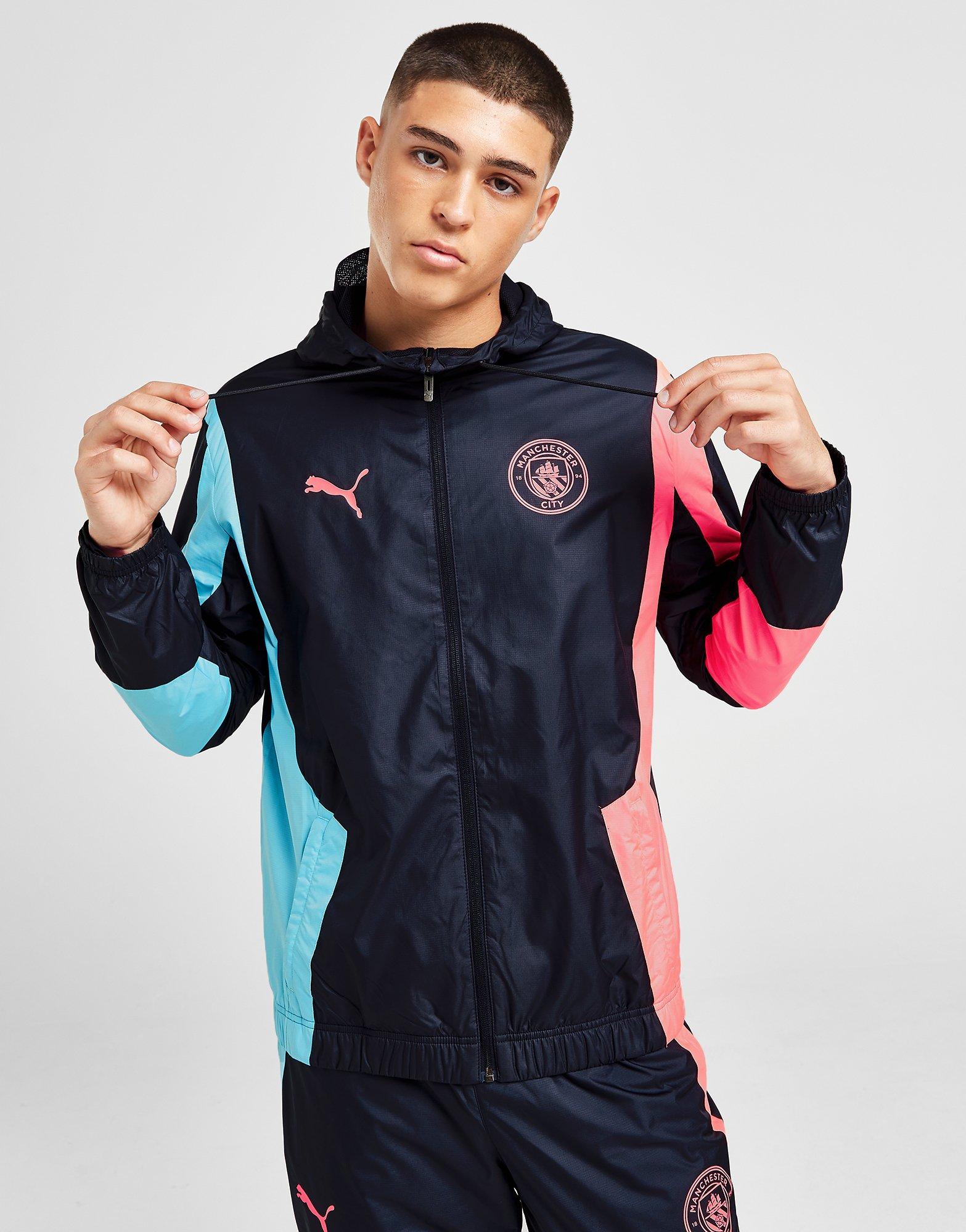 Blue Puma Manchester City FC Pre Match Anthem Jacket